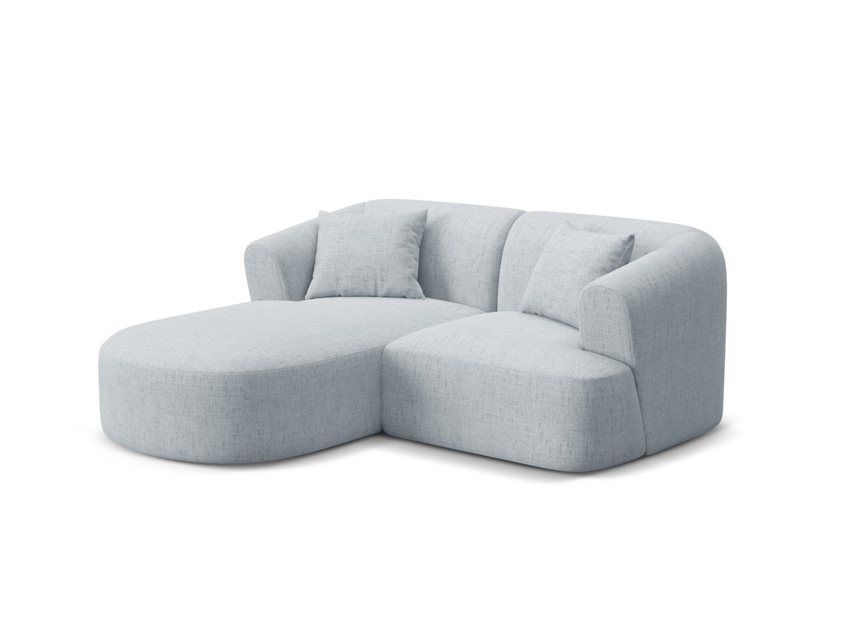 3-Sitzer Ecksofa links modular Campi in Light Grey-Moly präsentiert im Onlineshop von KAQTU Design AG. Ecksofa links ist von Cosmopolitan Design