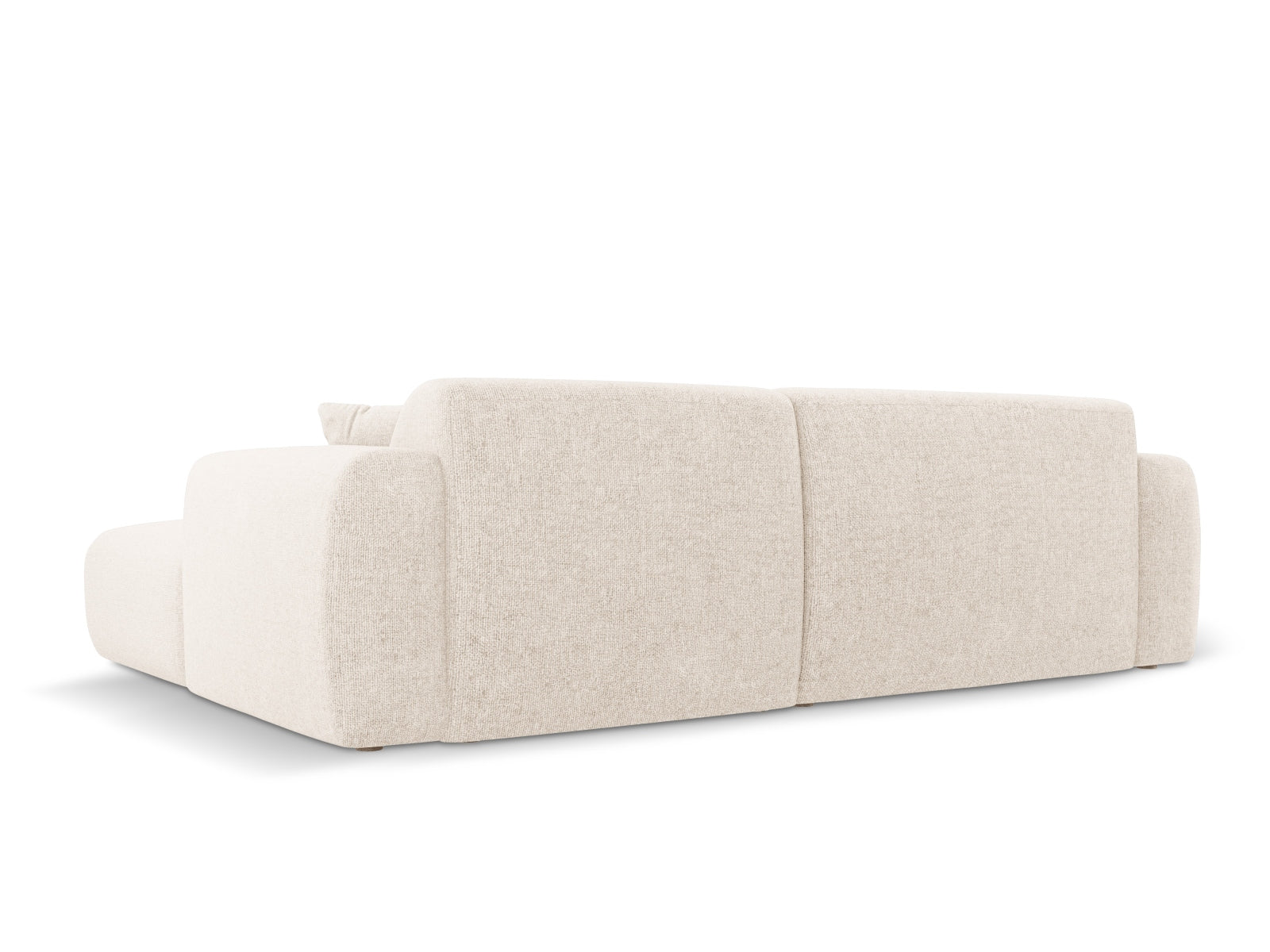 Nolio Ecksofa links 4 Sitzer 170cm in Light Beige präsentiert im Onlineshop von KAQTU Design AG. Ecksofa links ist von Cosmopolitan Design