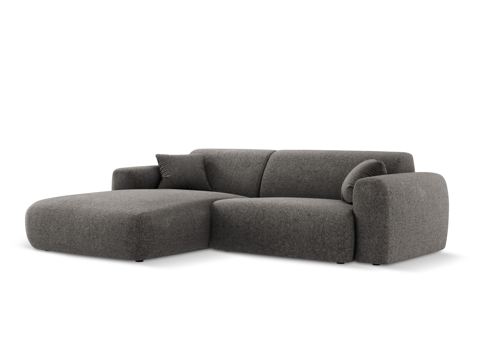 Nolio Ecksofa links 4 Sitzer 170cm in Grey präsentiert im Onlineshop von KAQTU Design AG. Ecksofa links ist von Cosmopolitan Design