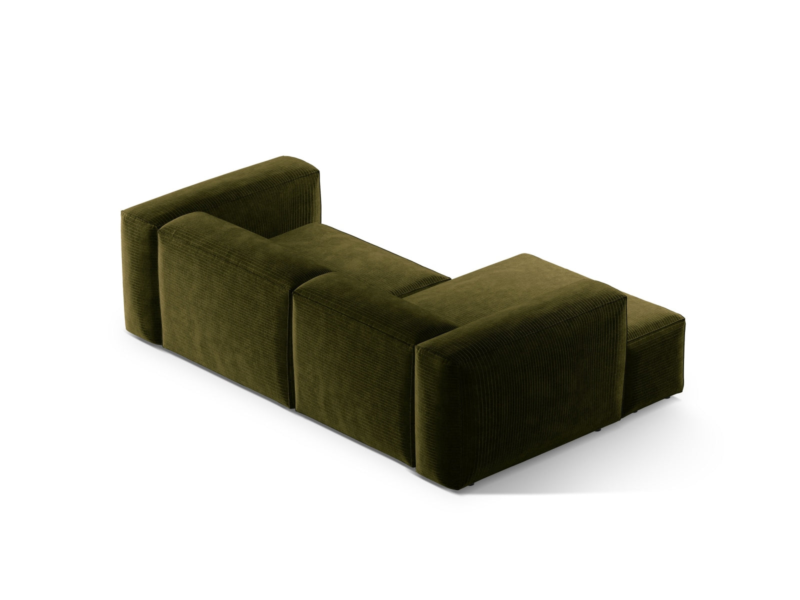 Erleben Sie das stilvolle Bergamo Modulare Ecksofa links 2 Sitzer von Cosmopolitan Design – ideal für Ihr modernes Wohnzimmer und entspannte Abende!
