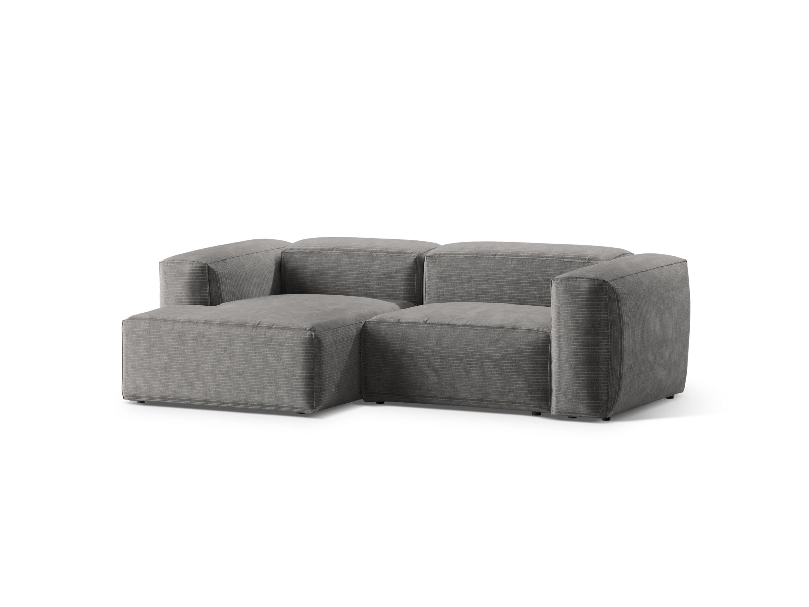 Erleben Sie das stilvolle Bergamo Modulare Ecksofa links 2 Sitzer von Cosmopolitan Design – ideal für Ihr modernes Wohnzimmer und entspannte Abende!