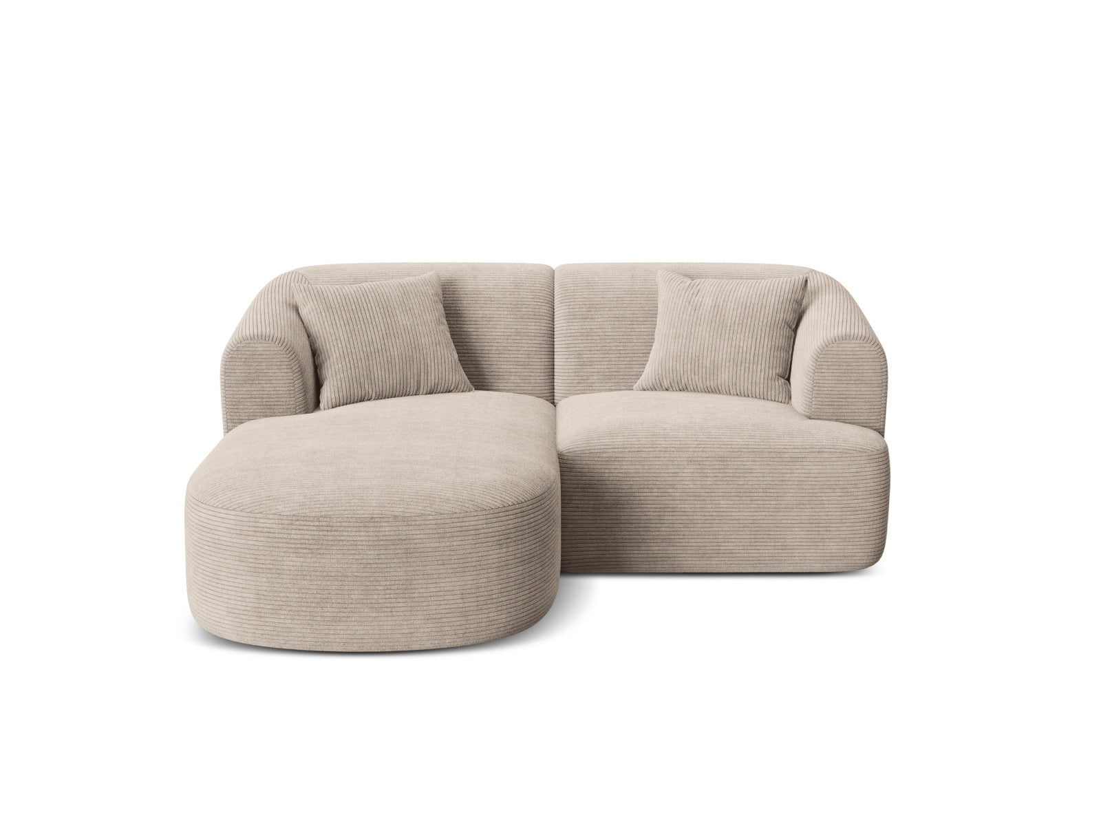 Campi Modulares Ecksofa links 3 Sitzer in Cappuccino präsentiert im Onlineshop von KAQTU Design AG. Ecksofa links ist von Cosmopolitan Design