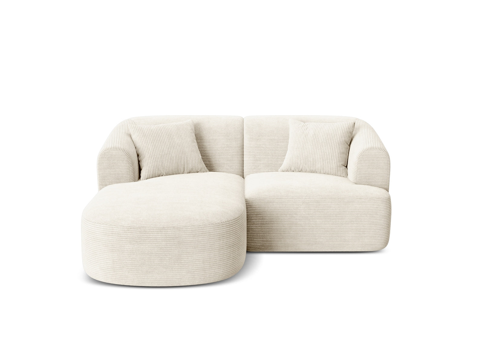 Campi Modulares Ecksofa links 3 Sitzer in Ivory präsentiert im Onlineshop von KAQTU Design AG. Ecksofa links ist von Cosmopolitan Design