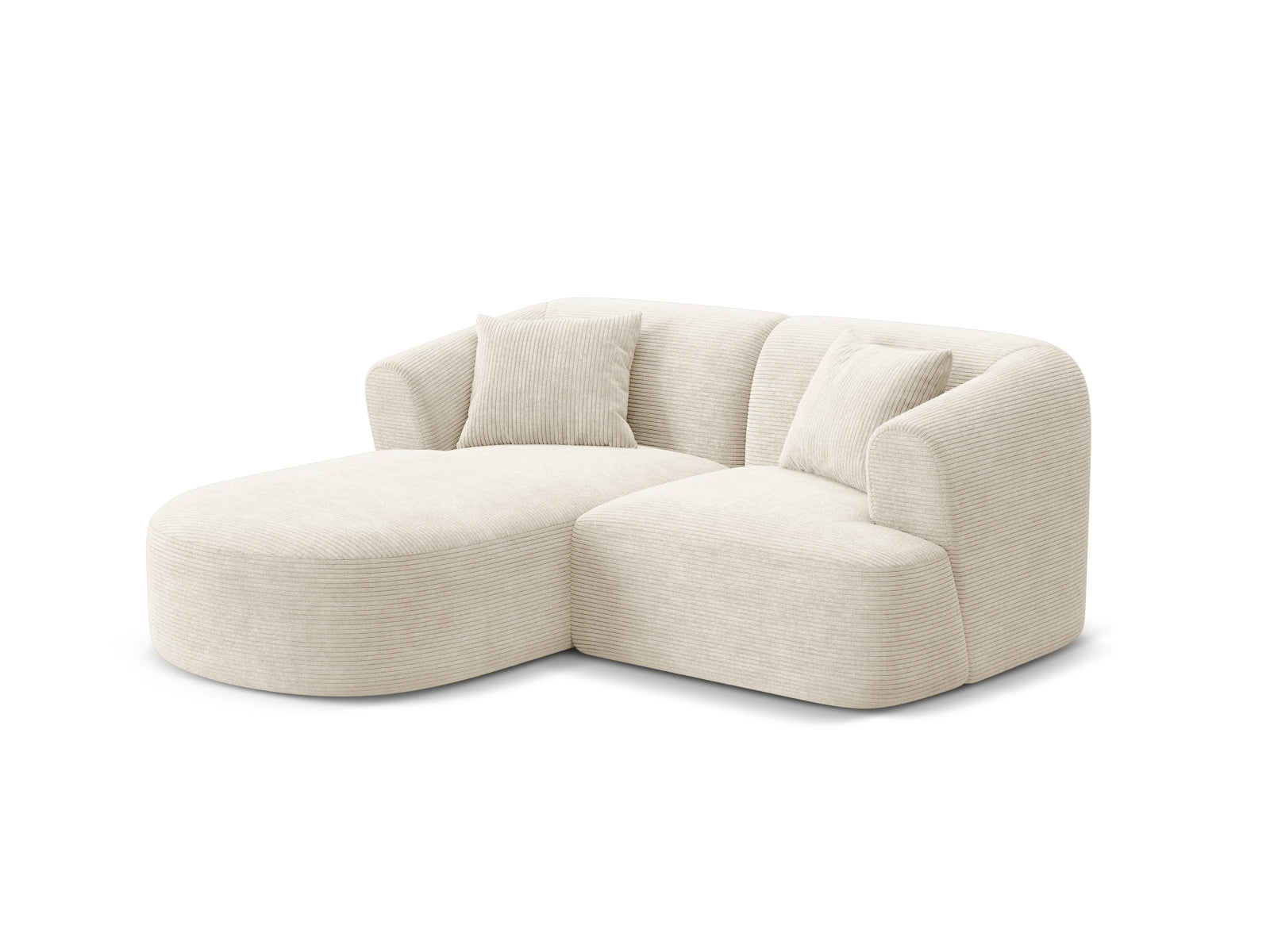 Erleben Sie das Campi Modulares Ecksofa links 3 Sitzer von Cosmopolitan Design – elegantes Design und anpassbarer Komfort für Ihr modernes Zuhause!