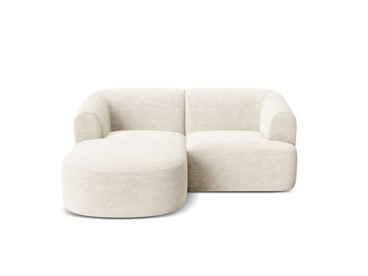 3-Sitzer Ecksofa links modular Campi in Ivory-Lincoln D präsentiert im Onlineshop von KAQTU Design AG. Ecksofa links ist von Cosmopolitan Design