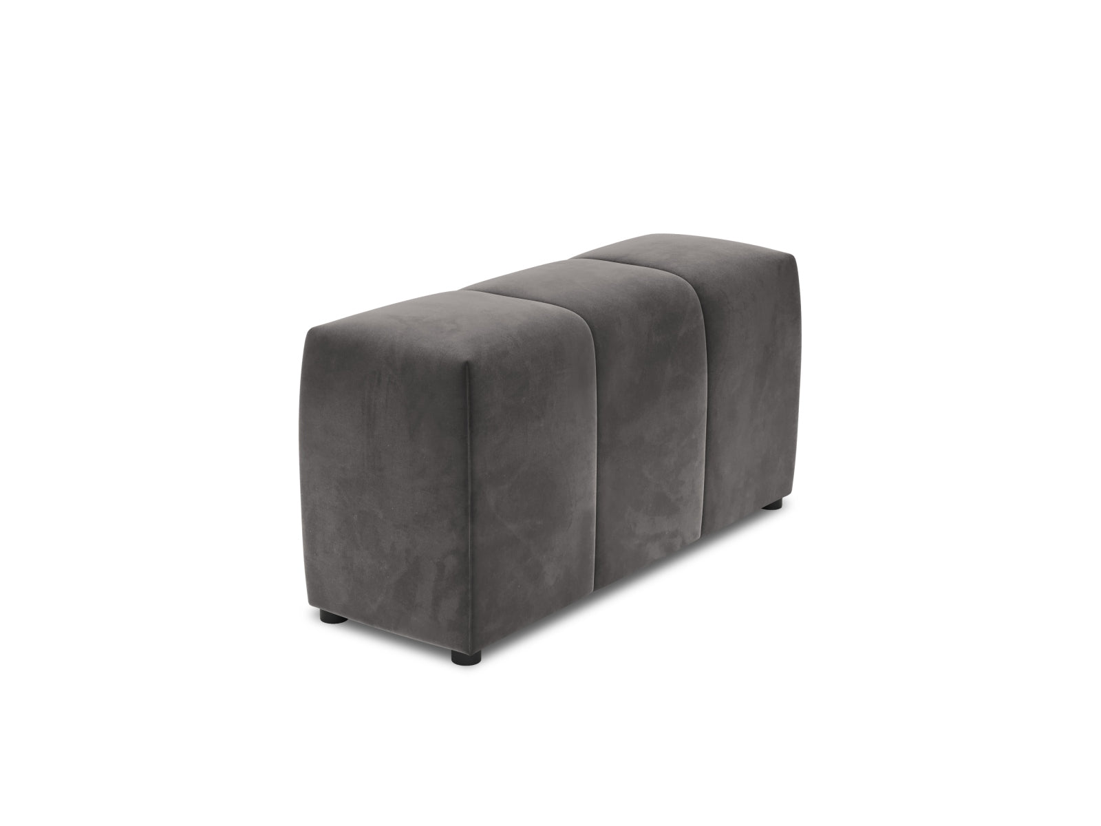 Rome Armrest Module 3  in Dark Grey präsentiert im Onlineshop von KAQTU Design AG. Modulares Sofa ist von Cosmopolitan Design