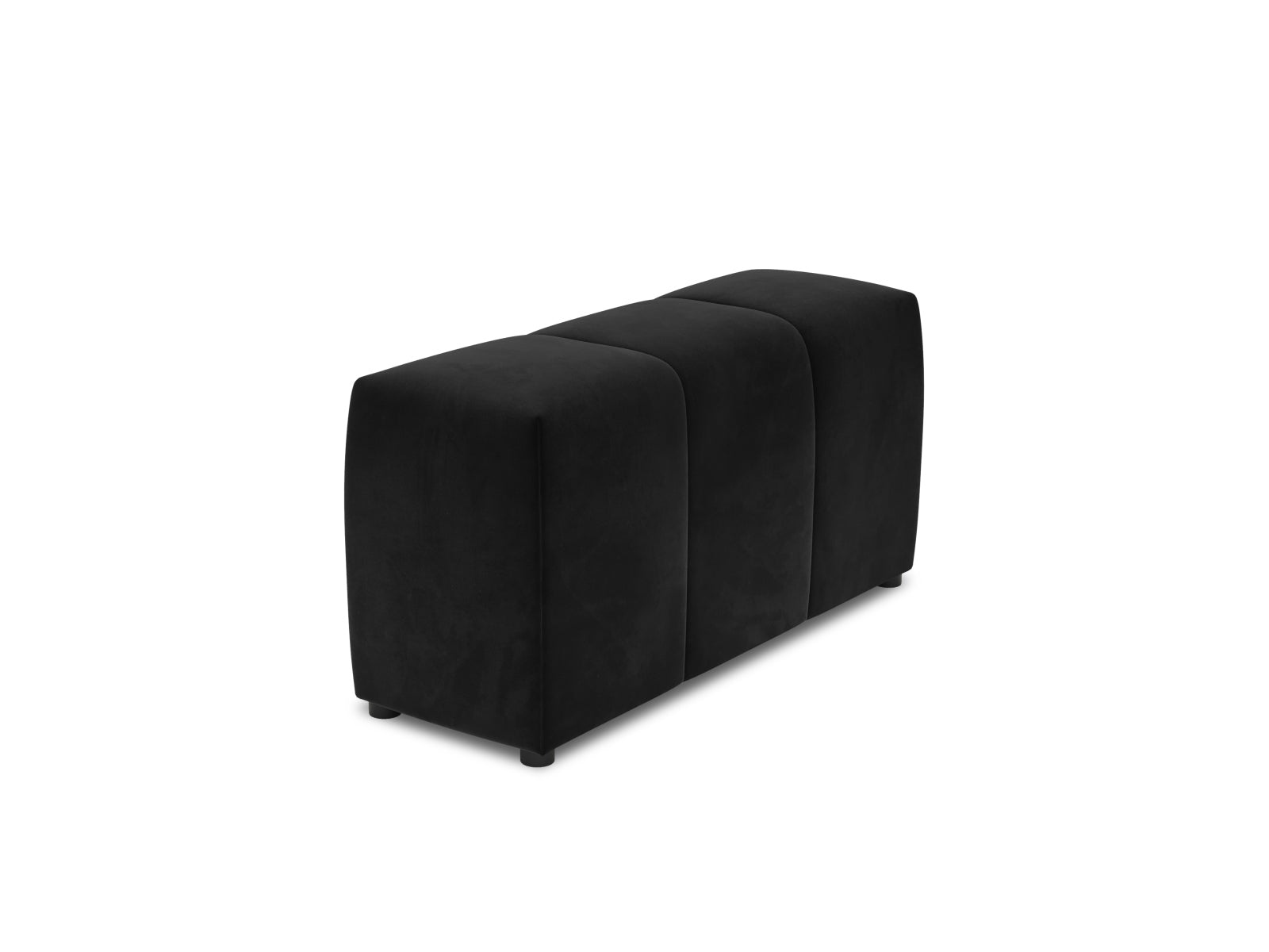 Rome Armrest Module 3  in Black präsentiert im Onlineshop von KAQTU Design AG. Modulares Sofa ist von Cosmopolitan Design