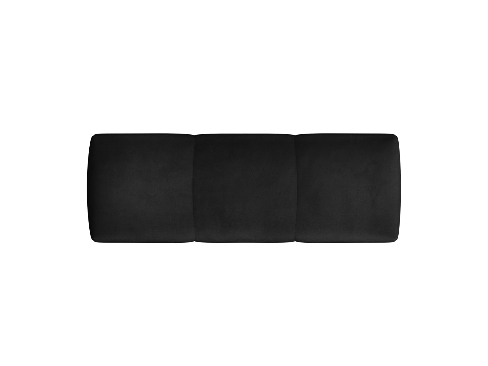 Rome Rücken-Modul 3  in Black präsentiert im Onlineshop von KAQTU Design AG. Modulares Sofa ist von Cosmopolitan Design