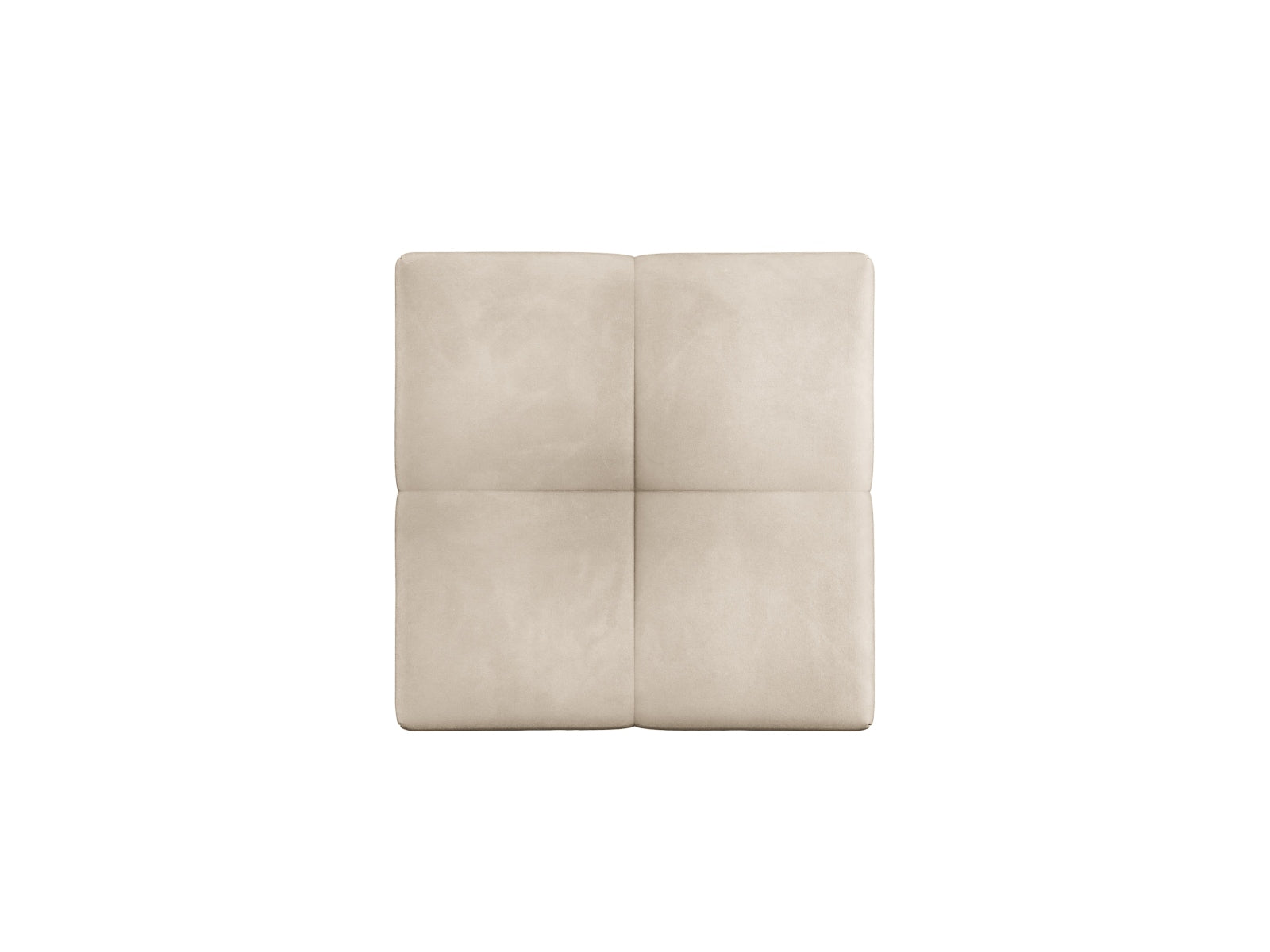 Rome Sitting Module 2x2 1 Sitzer in Beige präsentiert im Onlineshop von KAQTU Design AG. Modulares Sofa ist von Cosmopolitan Design