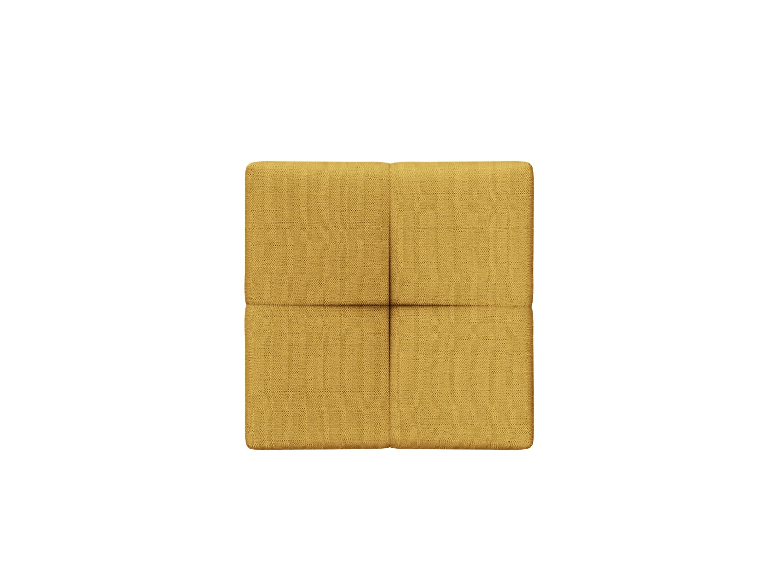 Rome Sitting Module 2x2 1 Sitzer in Yellow präsentiert im Onlineshop von KAQTU Design AG. Modulares Sofa ist von Cosmopolitan Design