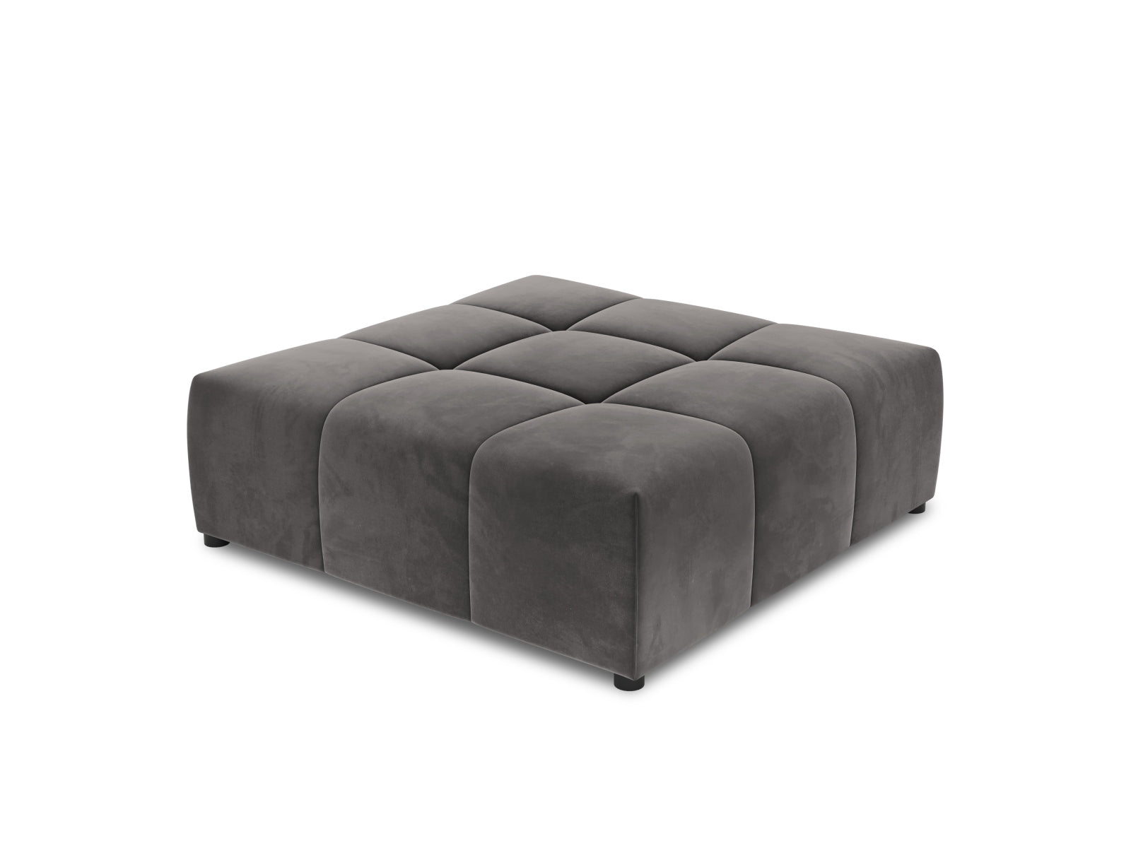 Rome Sitting Module 3x3 1 Sitzer in Dark Grey präsentiert im Onlineshop von KAQTU Design AG. Modulares Sofa ist von Cosmopolitan Design