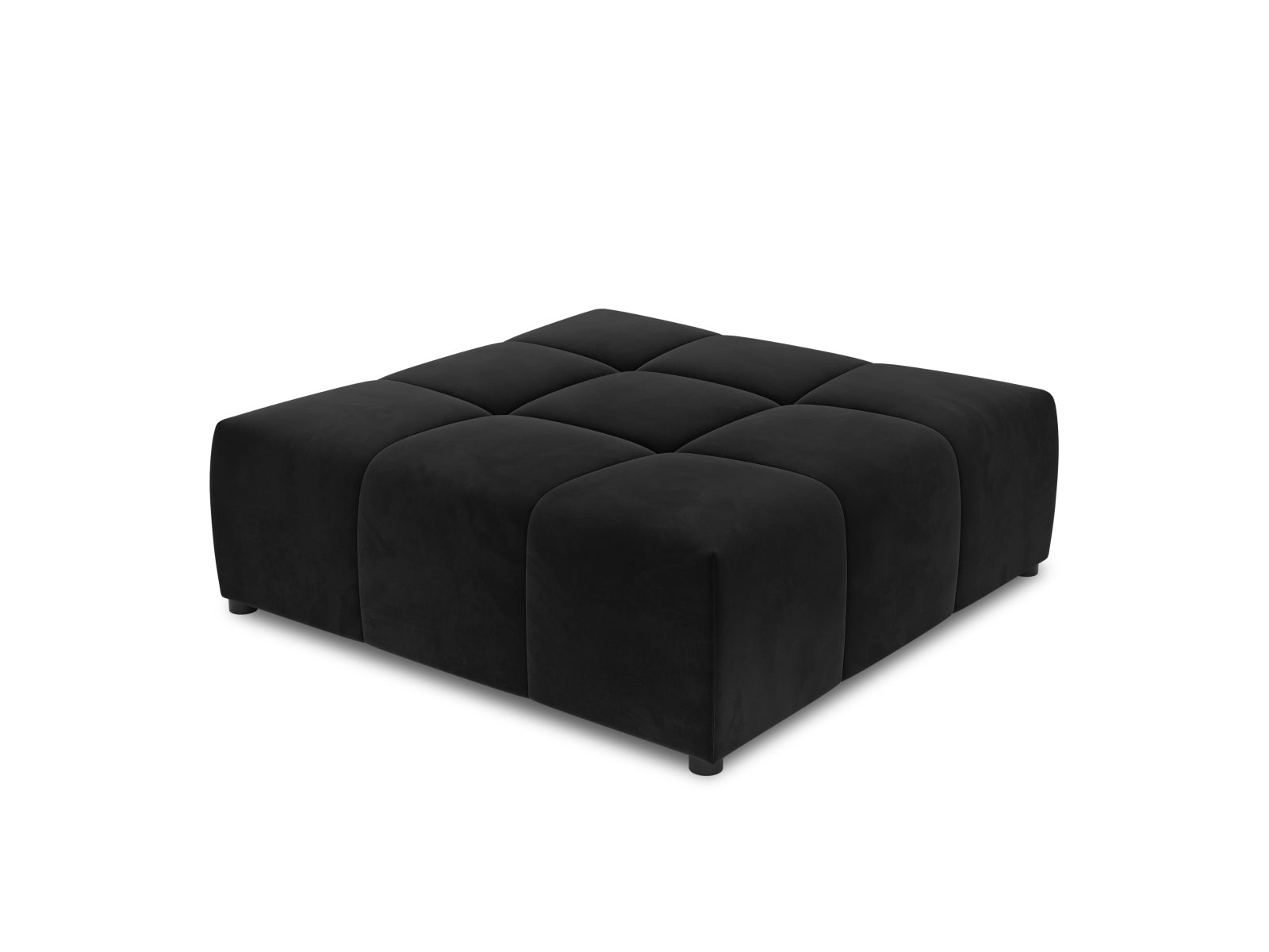 Rome Sitting Module 3x3 1 Sitzer in Black präsentiert im Onlineshop von KAQTU Design AG. Modulares Sofa ist von Cosmopolitan Design