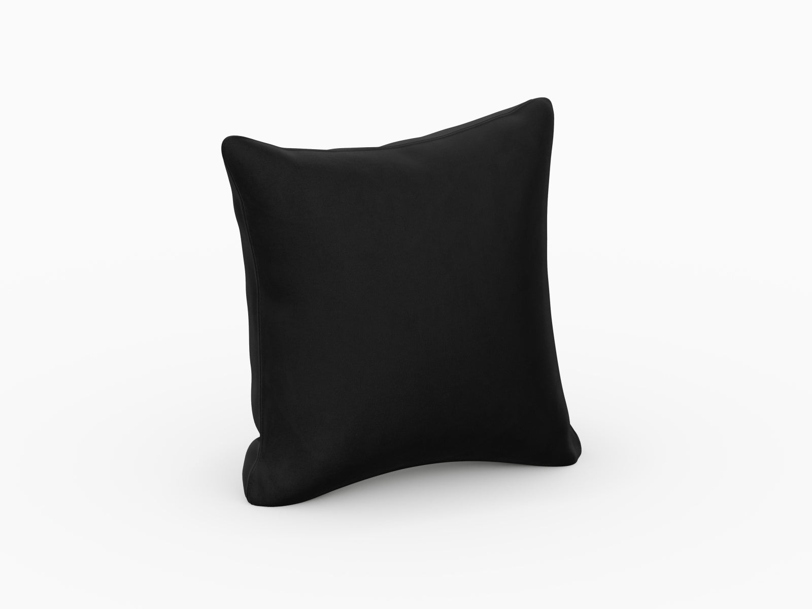 Rome Velour Pillow  in Black präsentiert im Onlineshop von KAQTU Design AG. Deko Kissen ist von Cosmopolitan Design