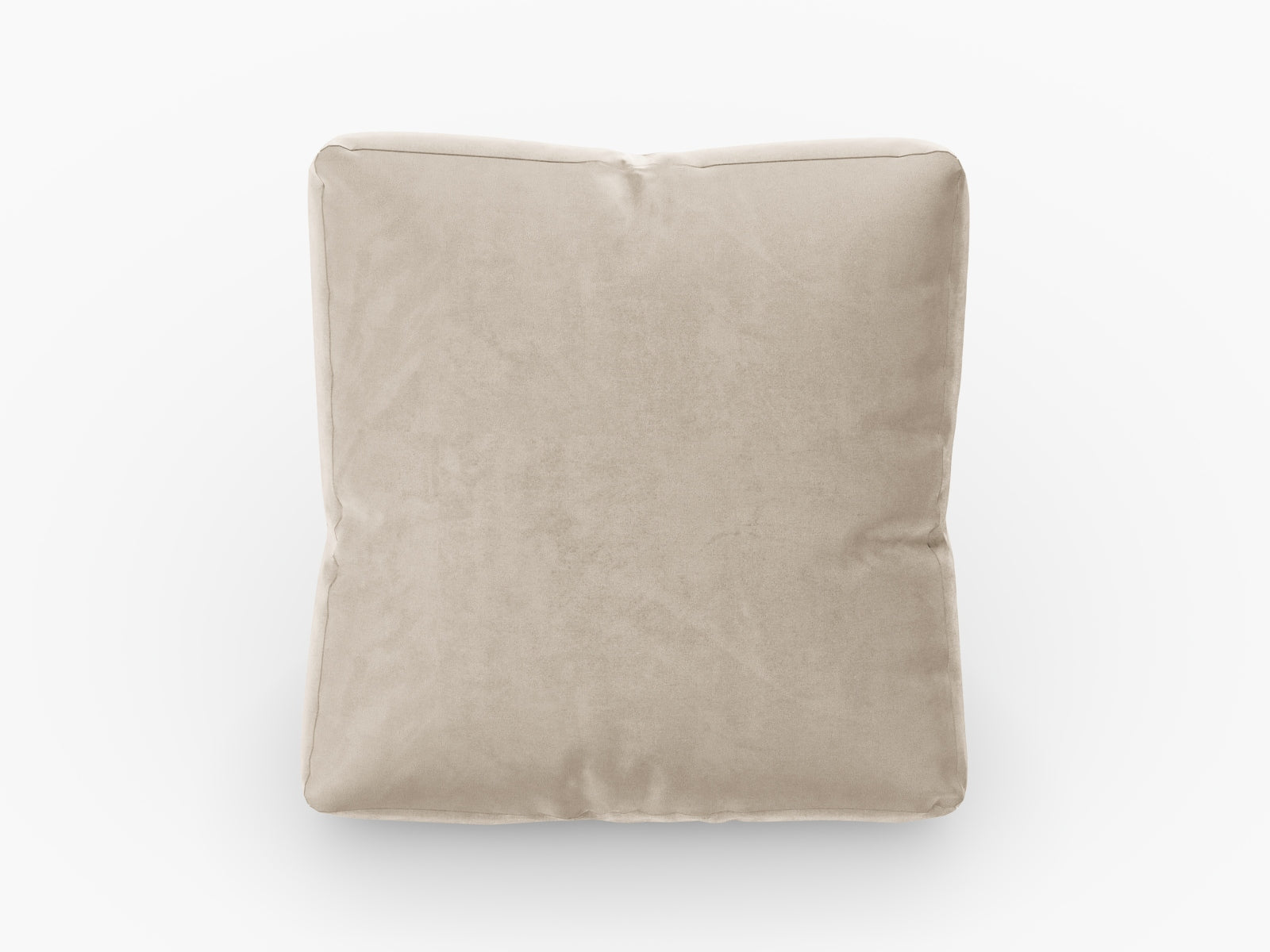 Rome Velour Pillow  in Beige präsentiert im Onlineshop von KAQTU Design AG. Deko Kissen ist von Cosmopolitan Design