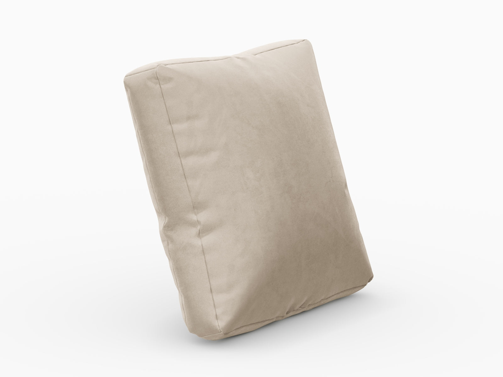 Rome Velour Pillow  in Beige präsentiert im Onlineshop von KAQTU Design AG. Deko Kissen ist von Cosmopolitan Design