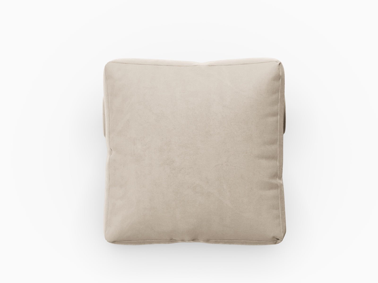 Rome Velour Pillow  in Beige präsentiert im Onlineshop von KAQTU Design AG. Deko Kissen ist von Cosmopolitan Design