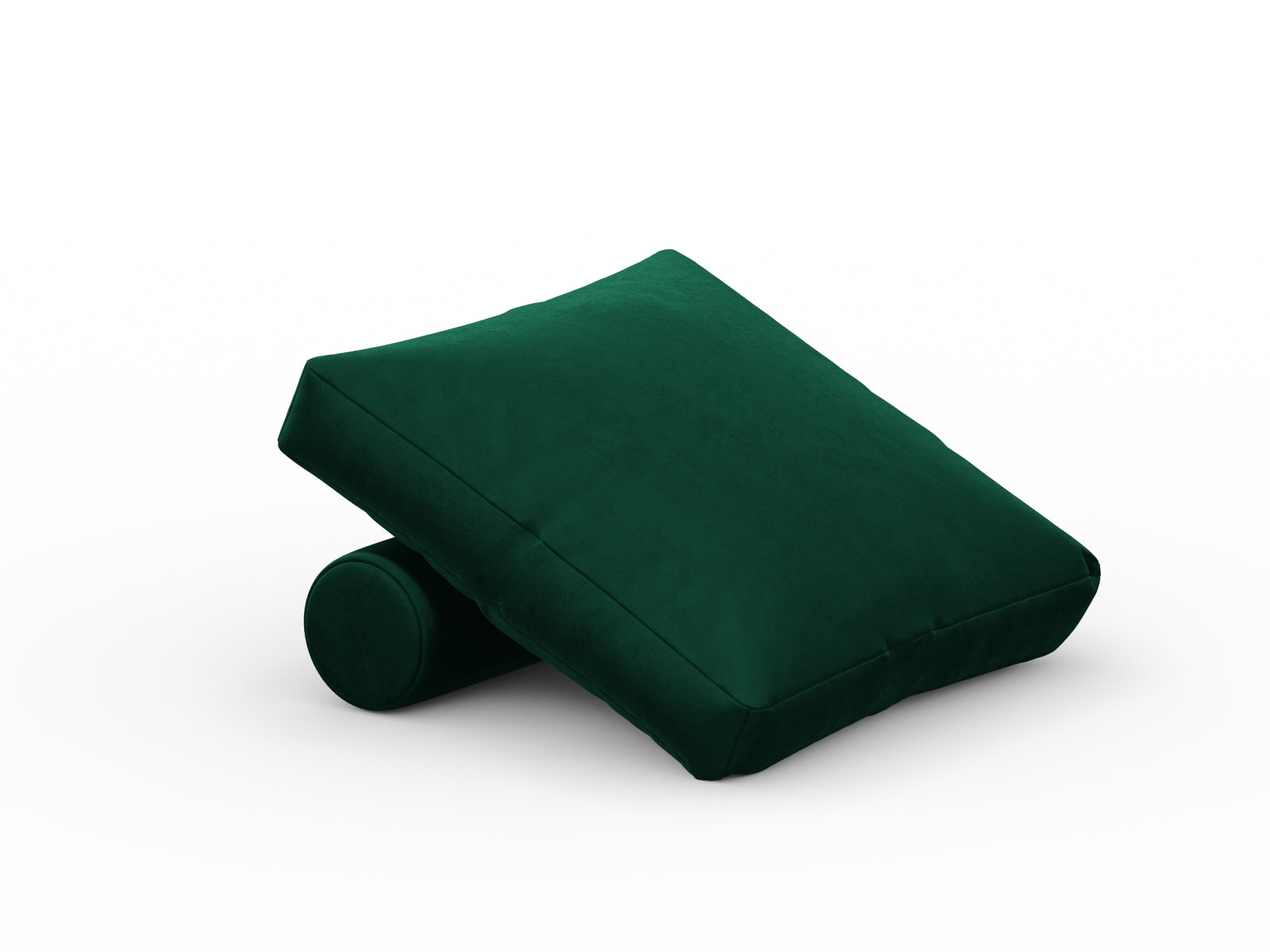 Rome Velour Pillow  in Bottle Green präsentiert im Onlineshop von KAQTU Design AG. Deko Kissen ist von Cosmopolitan Design