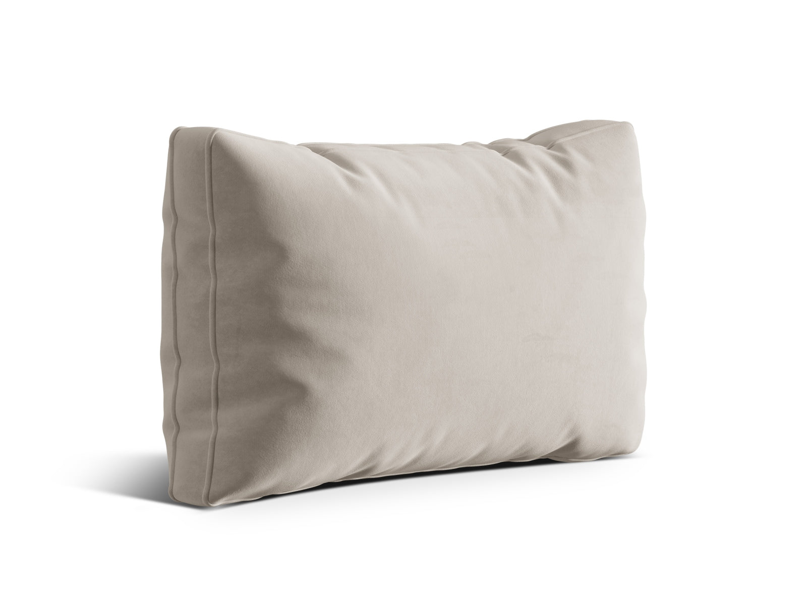 Kemi Velour Pillow  in Beige präsentiert im Onlineshop von KAQTU Design AG. Deko Kissen ist von Cosmopolitan Design