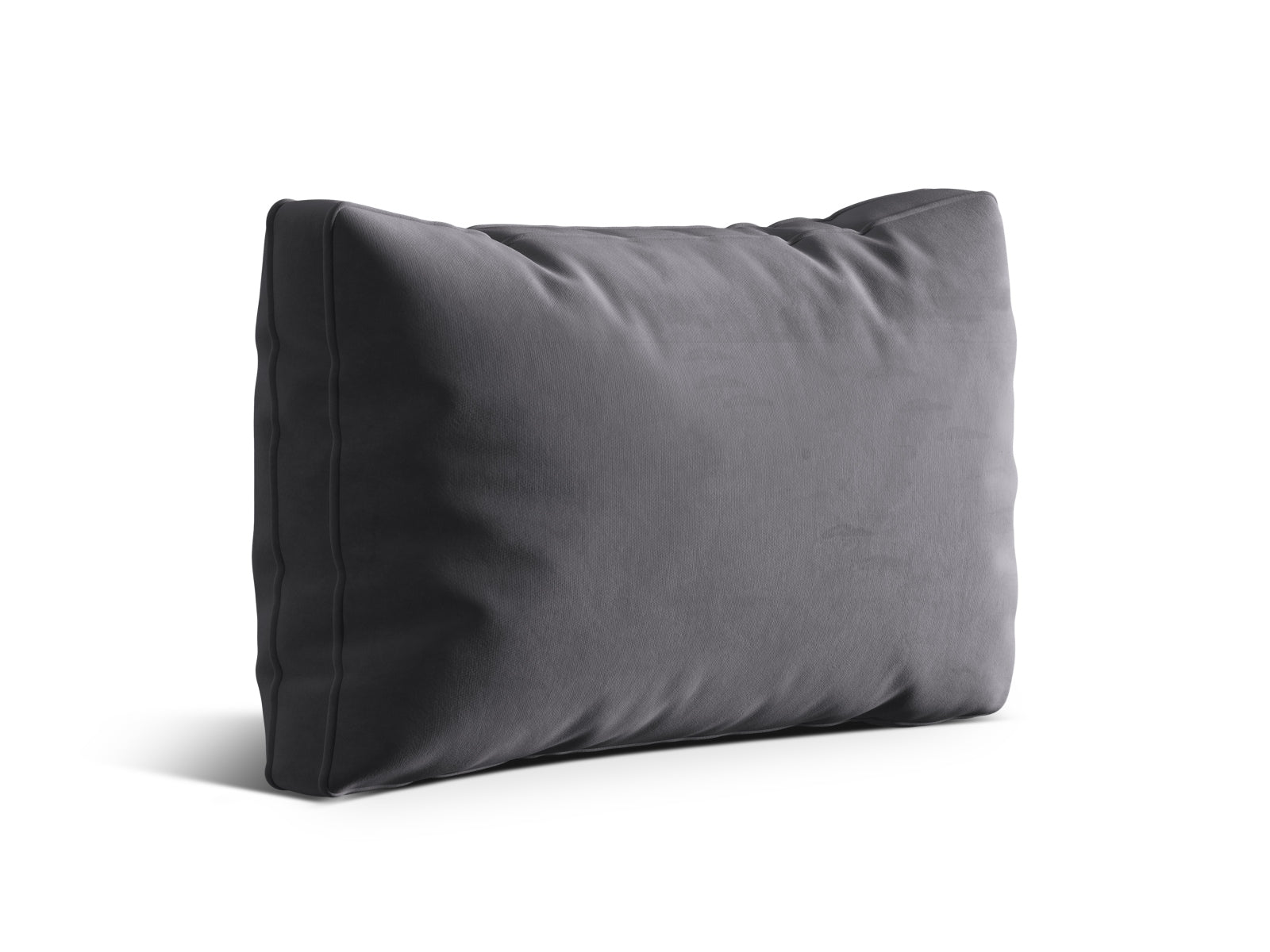 Kemi Velour Pillow  in Dark Grey präsentiert im Onlineshop von KAQTU Design AG. Deko Kissen ist von Cosmopolitan Design