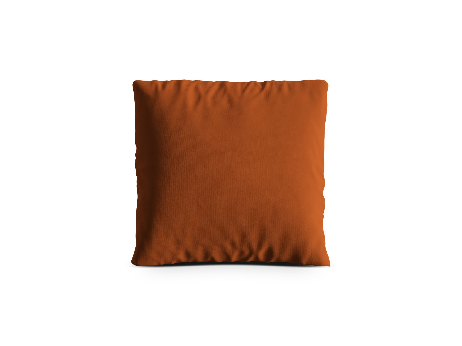 Elegantes Kemi Velour Dekokissen in warmem Terracotta, ideal für einladende Wohnräume und stilvolle Akzente. Hochwertige Verarbeitung von Cosmopolitan Design.