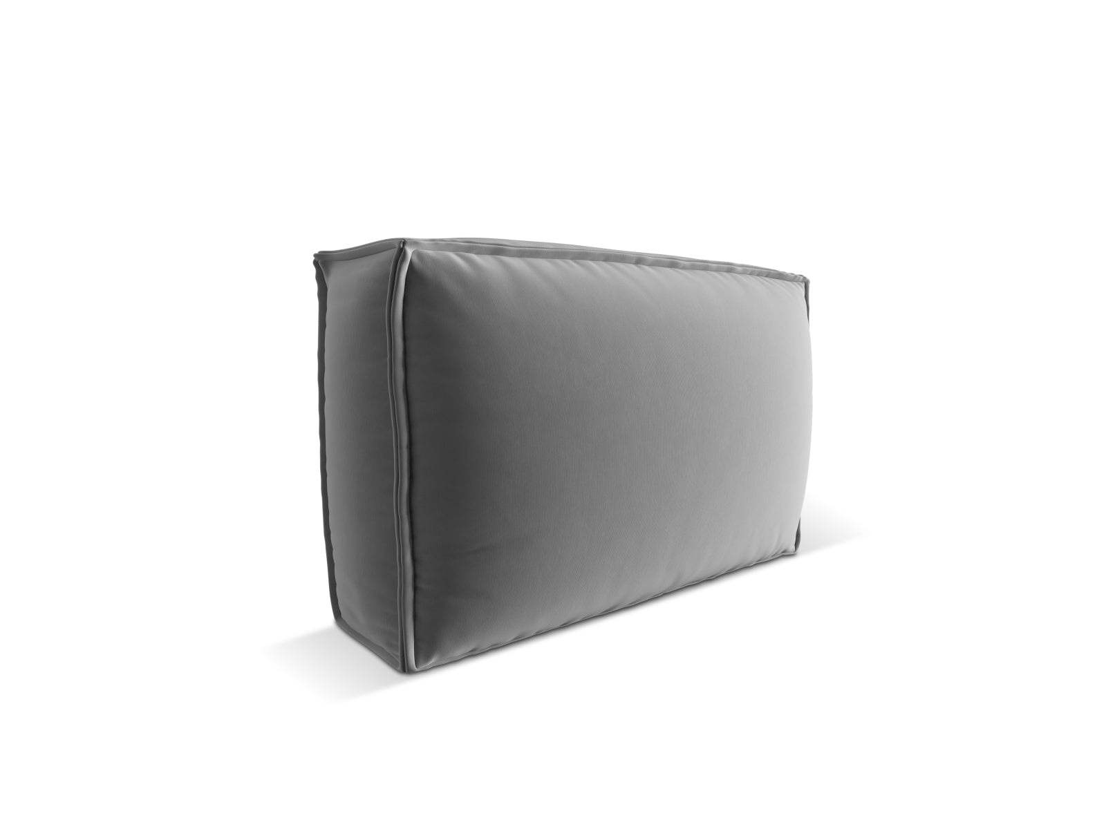 Mackay Velour Pillow  in Light Grey präsentiert im Onlineshop von KAQTU Design AG. Deko Kissen ist von Cosmopolitan Design