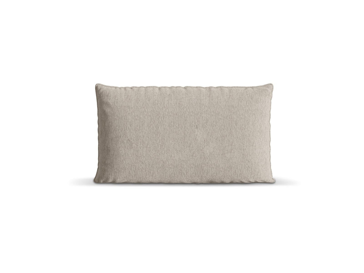 Kissen Verona 10cm von Cosmopolitan Design in Beige-Sorella, Strukturstoff mit Tweed-Optik, Grösse 70x10x40 cm, mit Reissverschluss.