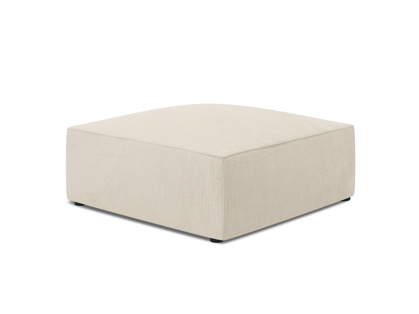 Oslo Pouf 1 Sitzer in Light Beige präsentiert im Onlineshop von KAQTU Design AG. Modulares Sofa ist von Cosmopolitan Design