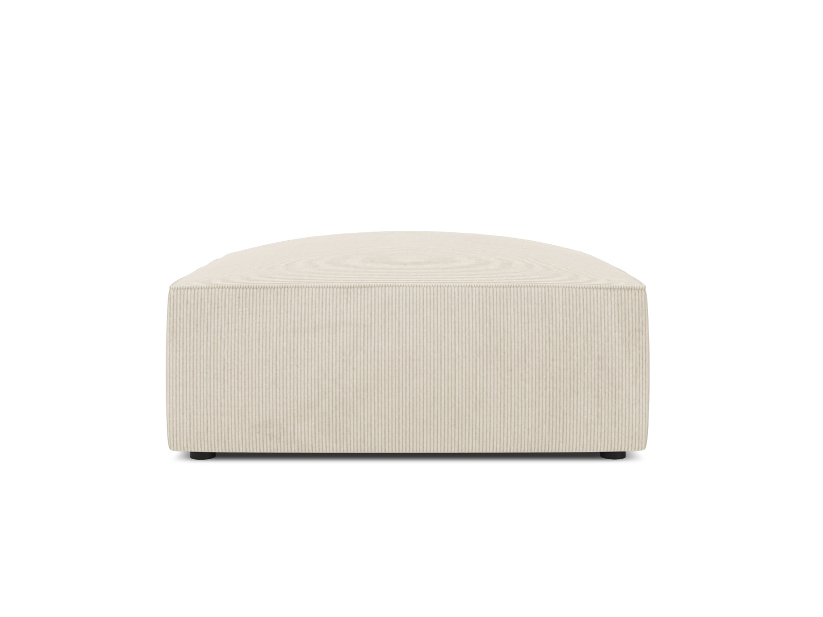 Oslo Pouf 1 Sitzer in Light Beige präsentiert im Onlineshop von KAQTU Design AG. Modulares Sofa ist von Cosmopolitan Design
