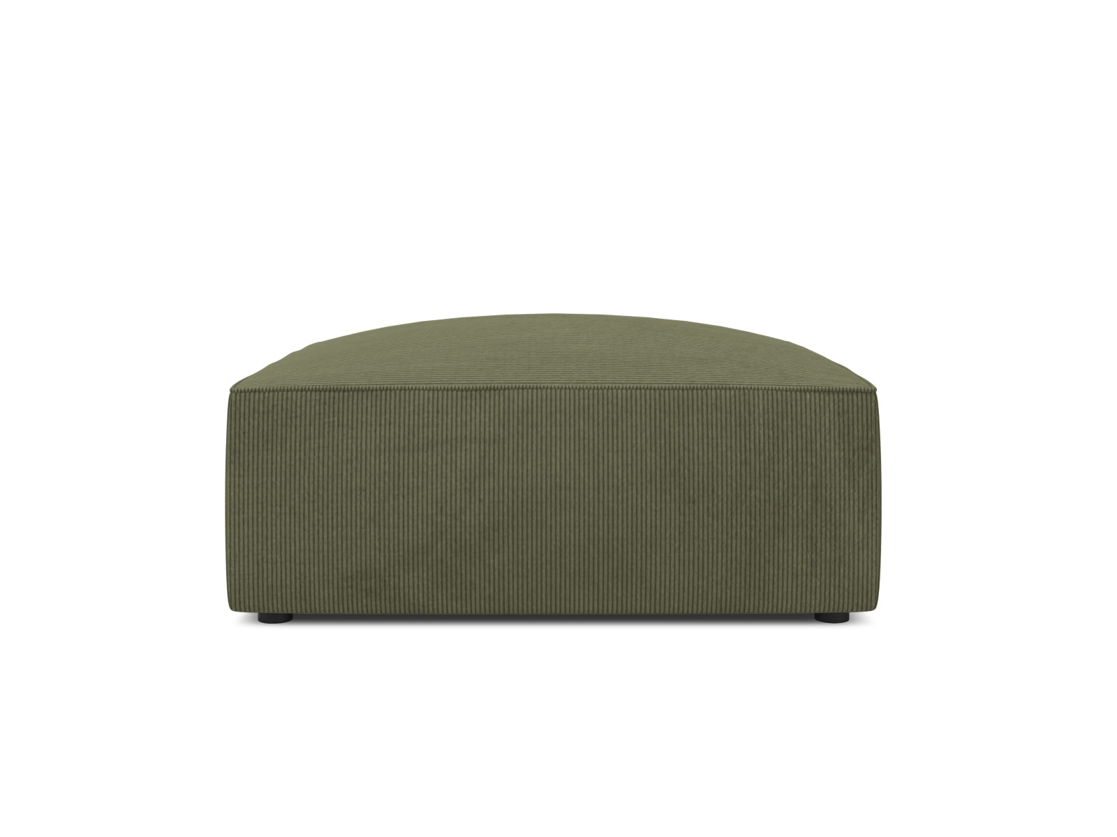 Oslo Pouf 1 Sitzer in Green präsentiert im Onlineshop von KAQTU Design AG. Modulares Sofa ist von Cosmopolitan Design