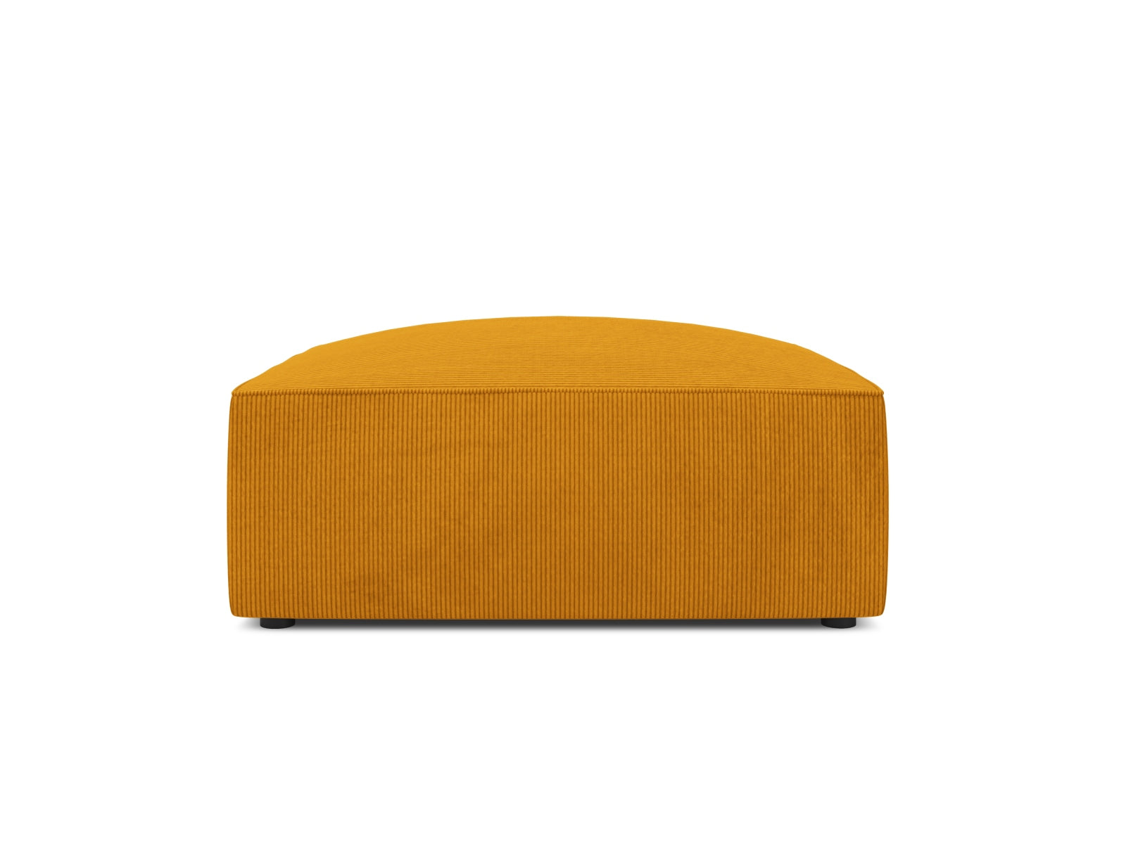 Oslo Pouf 1 Sitzer in Yellow präsentiert im Onlineshop von KAQTU Design AG. Modulares Sofa ist von Cosmopolitan Design