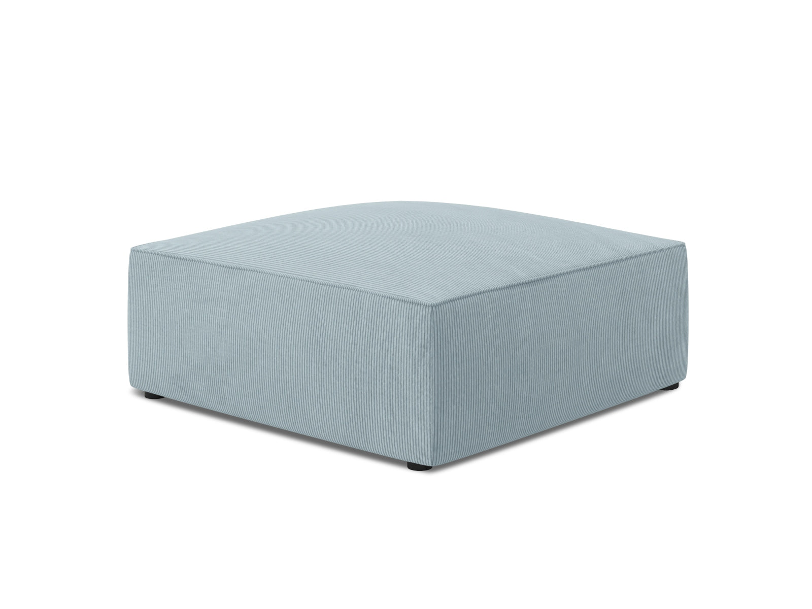 Oslo Pouf 1 Sitzer in Light Blue präsentiert im Onlineshop von KAQTU Design AG. Modulares Sofa ist von Cosmopolitan Design