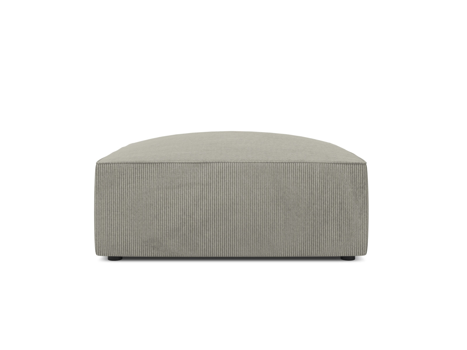 Oslo Pouf 1 Sitzer in Light Grey präsentiert im Onlineshop von KAQTU Design AG. Modulares Sofa ist von Cosmopolitan Design