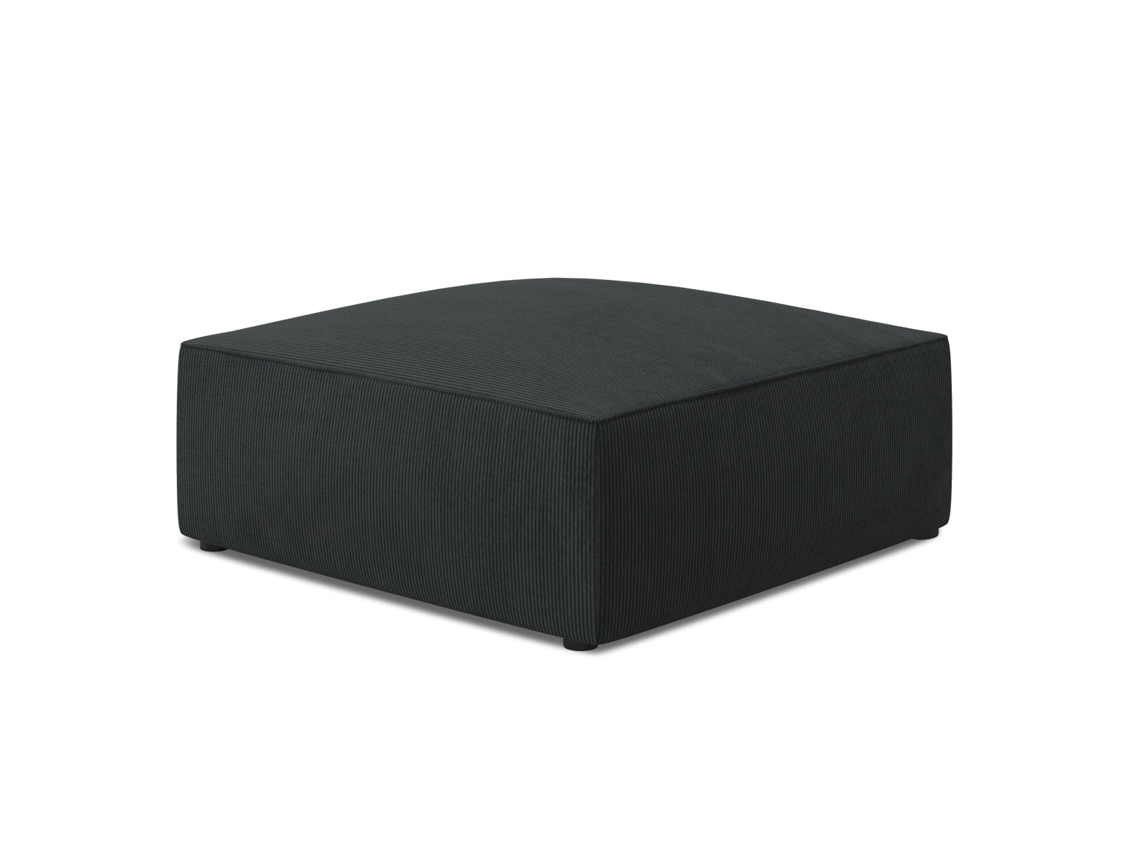 Oslo Pouf 1 Sitzer in Black präsentiert im Onlineshop von KAQTU Design AG. Modulares Sofa ist von Cosmopolitan Design