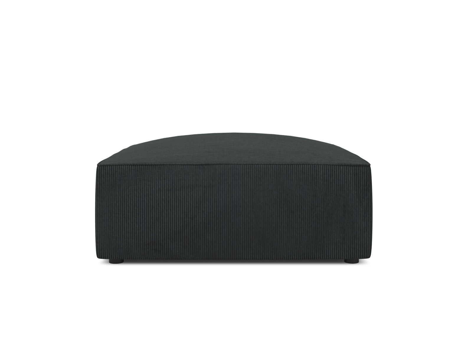Oslo Pouf 1 Sitzer in Black präsentiert im Onlineshop von KAQTU Design AG. Modulares Sofa ist von Cosmopolitan Design