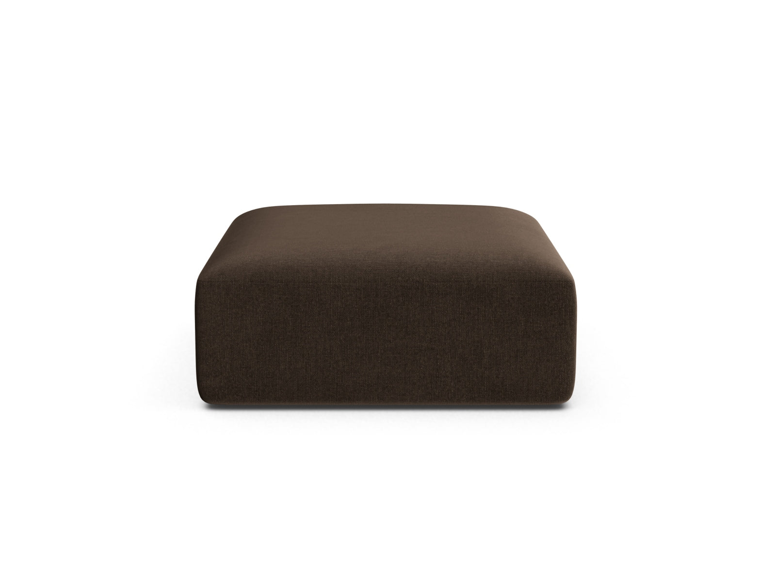 Campi Velour Pouf 1 Sitzer in Chocolate präsentiert im Onlineshop von KAQTU Design AG. Modulares Sofa ist von Cosmopolitan Design