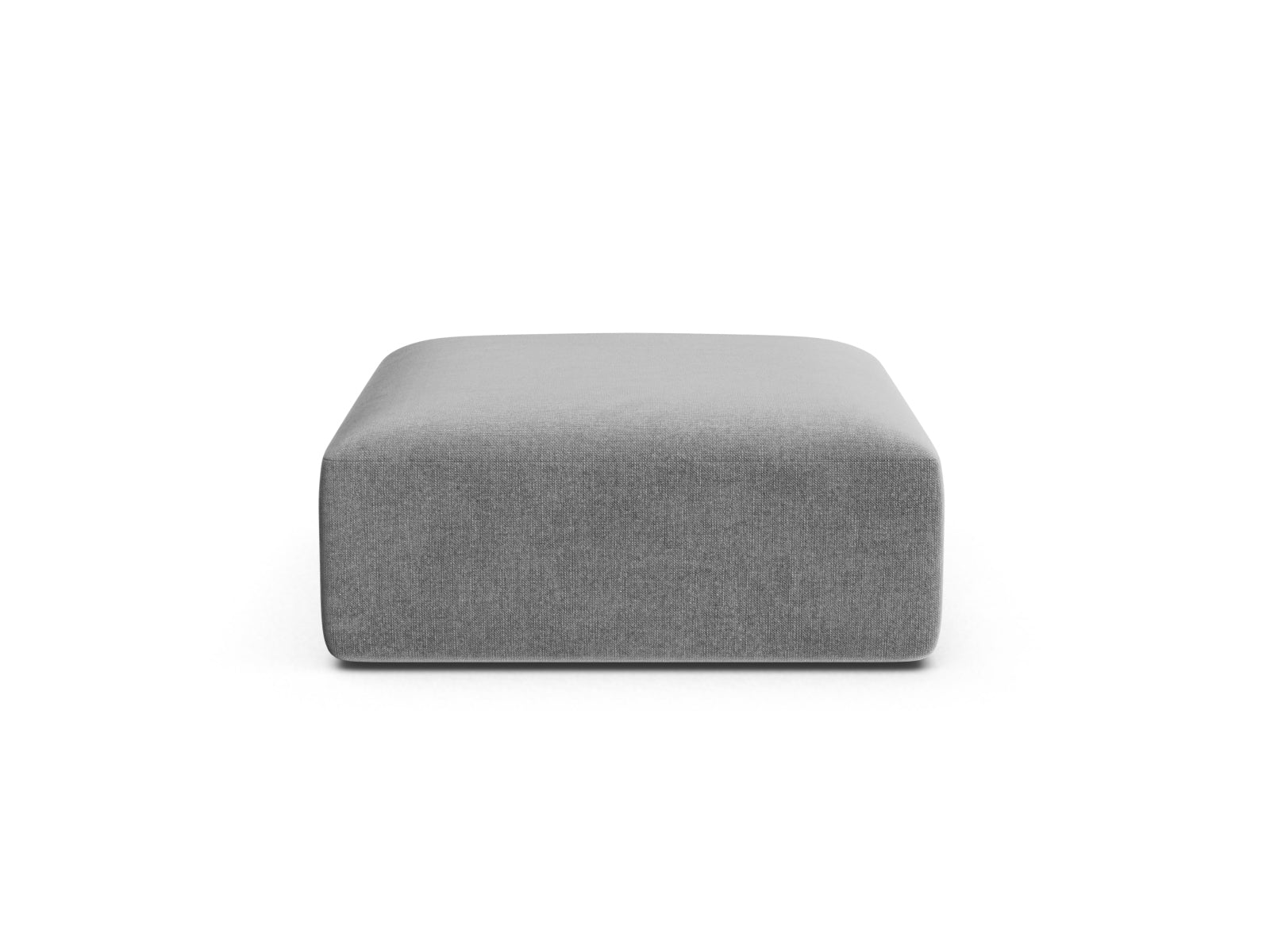 Campi Velour Pouf 1 Sitzer in Grey präsentiert im Onlineshop von KAQTU Design AG. Modulares Sofa ist von Cosmopolitan Design