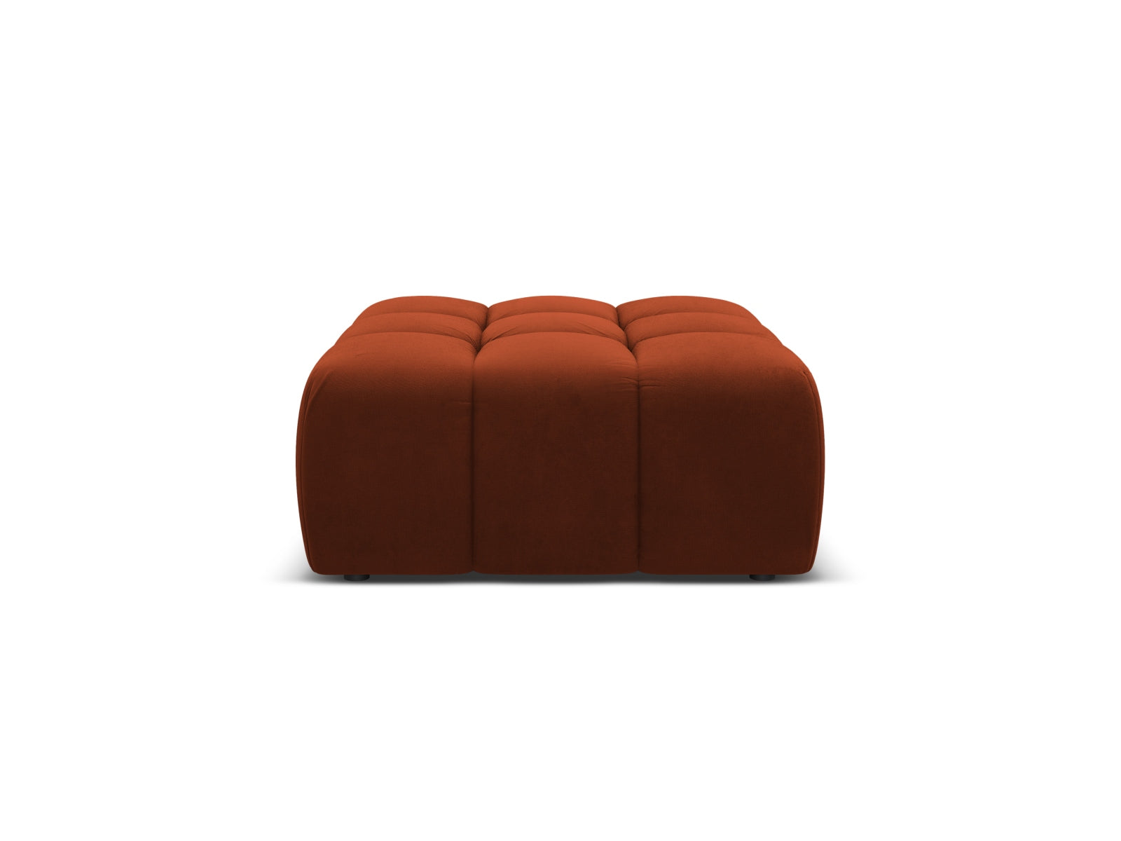 1-Sitzer Pouf Hawaii in Auburn-Magic Velvet präsentiert im Onlineshop von KAQTU Design AG. Pouf ist von Cosmopolitan Design