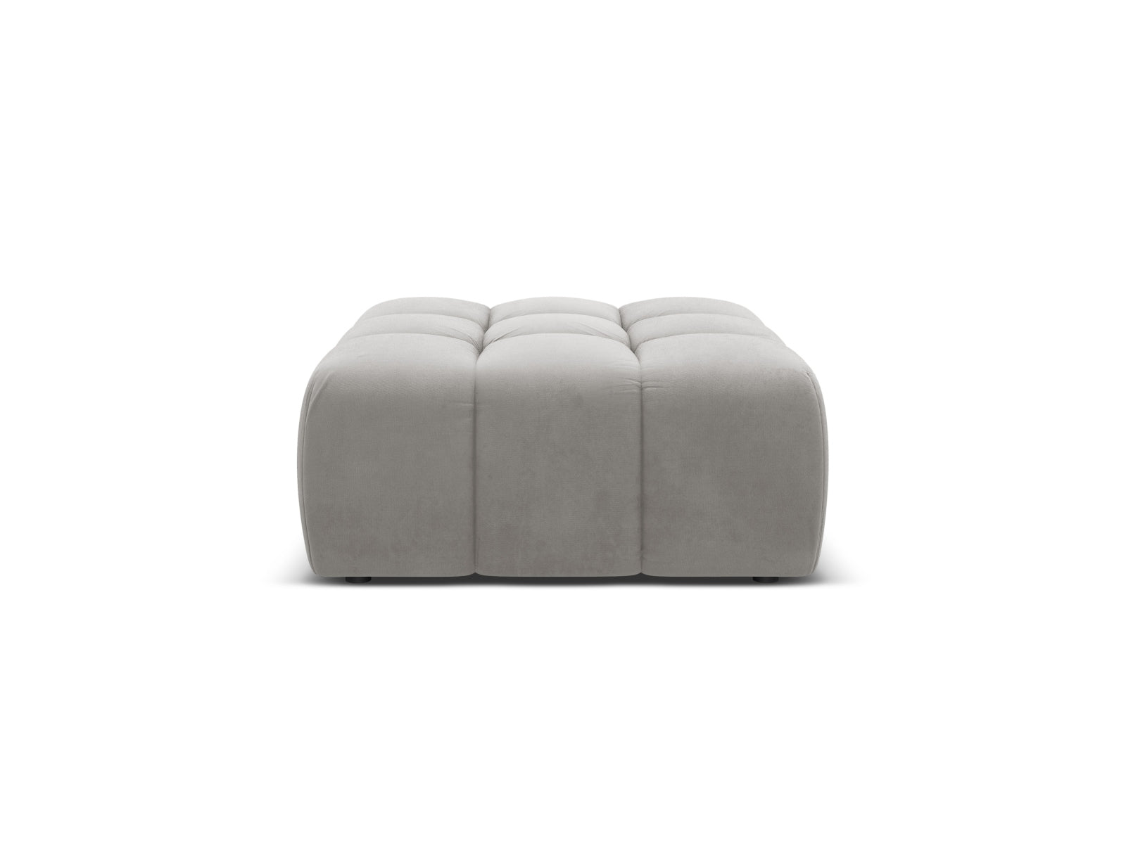 1-Sitzer Pouf Hawaii in Silver-Magic Velvet präsentiert im Onlineshop von KAQTU Design AG. Pouf ist von Cosmopolitan Design