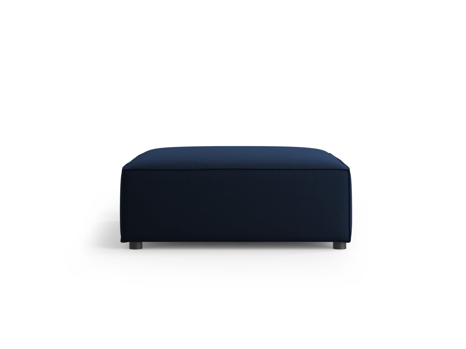 Arendal Velour Pouf 1 Sitz in Royal Blue präsentiert im Onlineshop von KAQTU Design AG. Pouf ist von Cosmopolitan Design