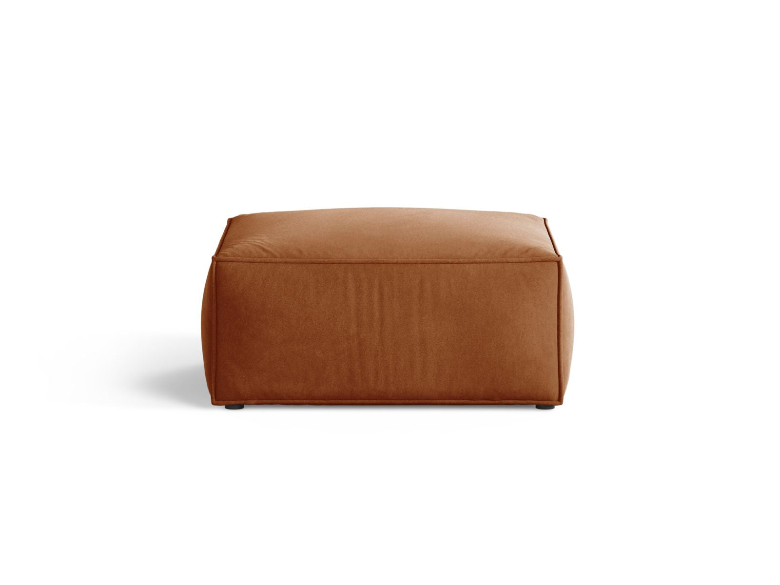 1-Sitzer Pouf Aveiro in Terracotta-Casino präsentiert im Onlineshop von KAQTU Design AG. Pouf ist von Cosmopolitan Design