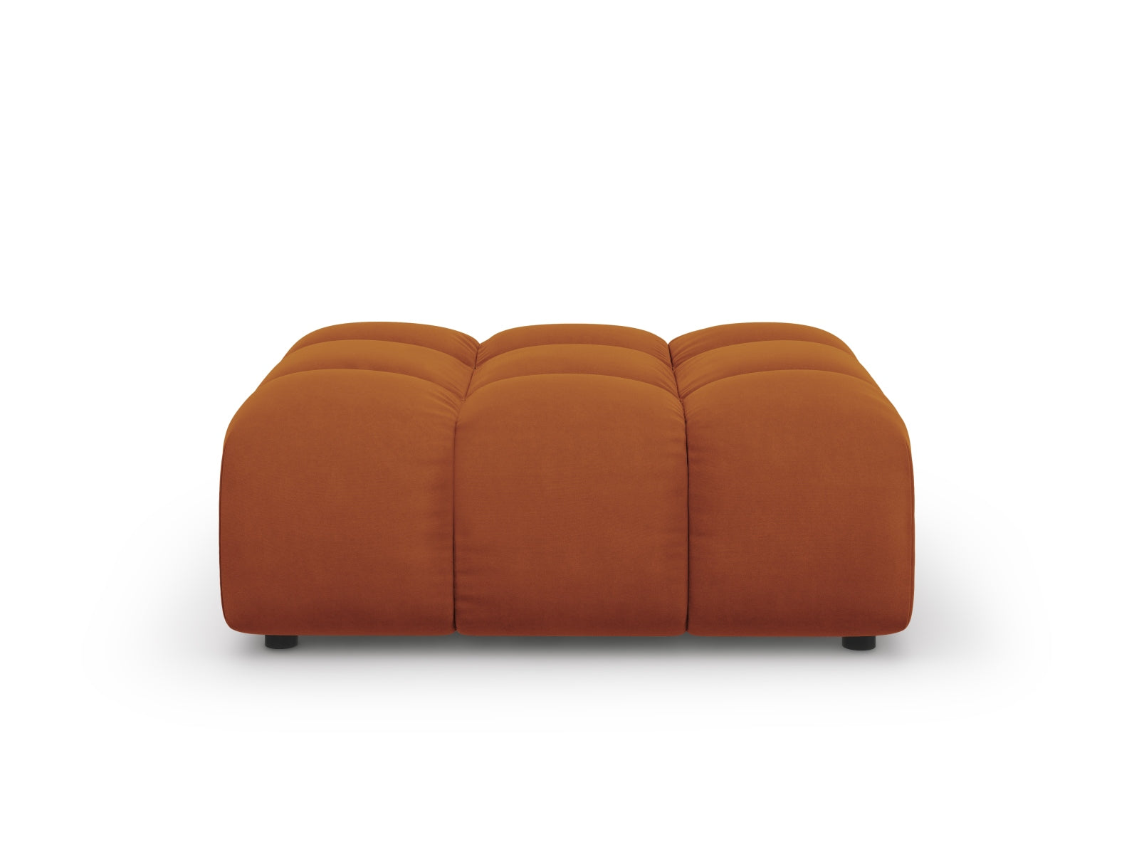 Sky Velour Pouf 1 Sitz 80cm in Terracotta-Casino präsentiert im Onlineshop von KAQTU Design AG. Pouf ist von Cosmopolitan Design