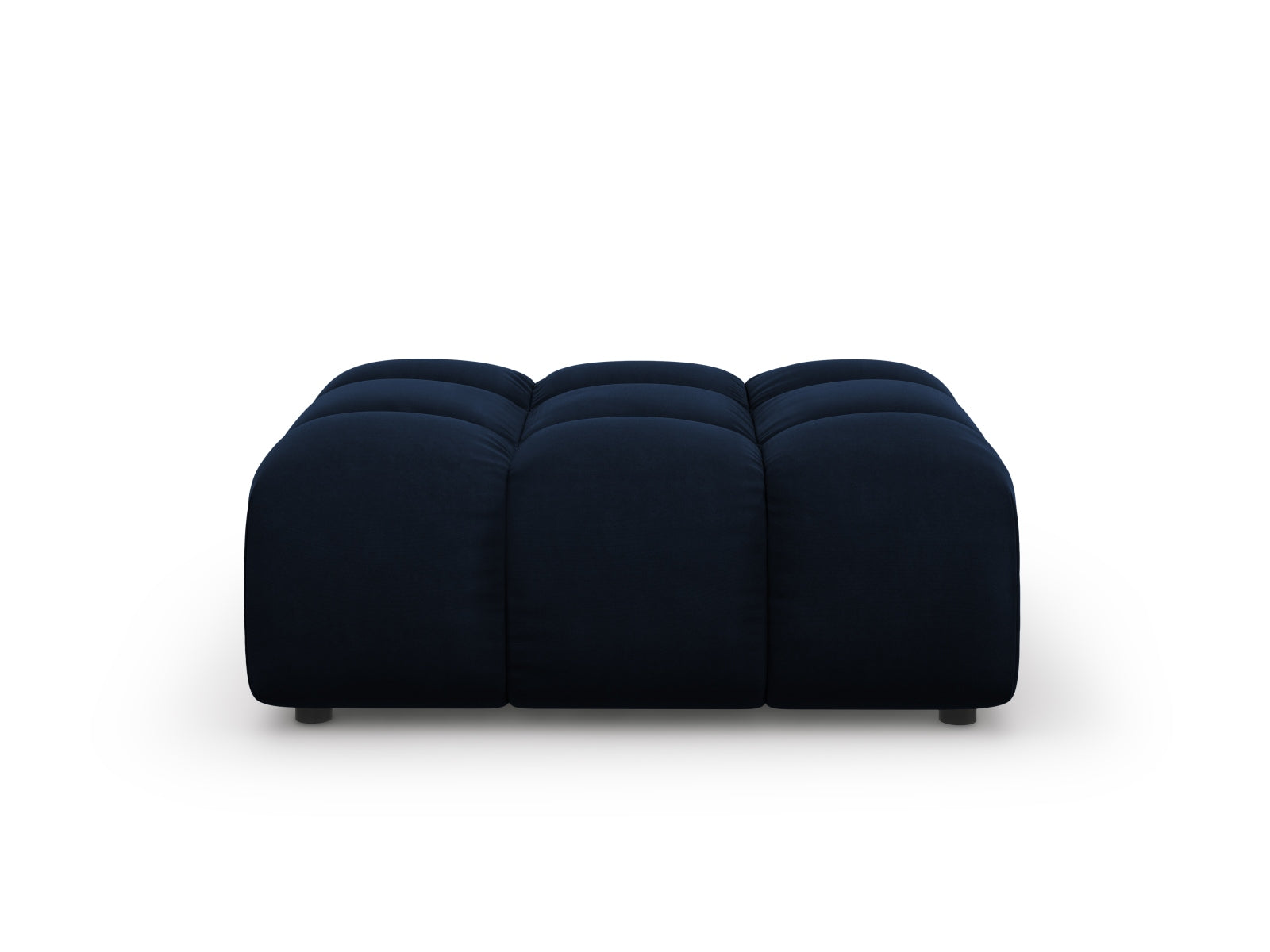 Sky Velour Pouf 1 Sitz 80cm in Royal Blue-Casino präsentiert im Onlineshop von KAQTU Design AG. Pouf ist von Cosmopolitan Design