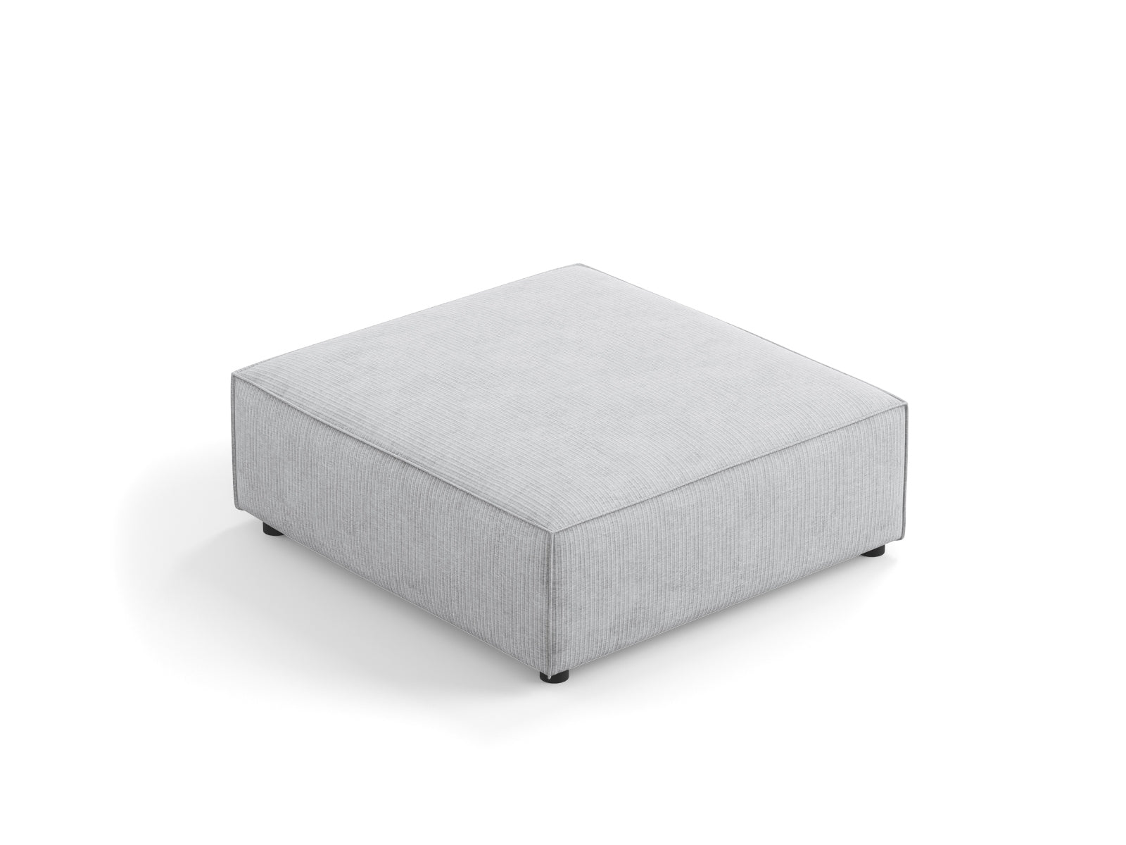 Arendal Pouf 1 Sitz in Light Grey präsentiert im Onlineshop von KAQTU Design AG. Pouf ist von Cosmopolitan Design
