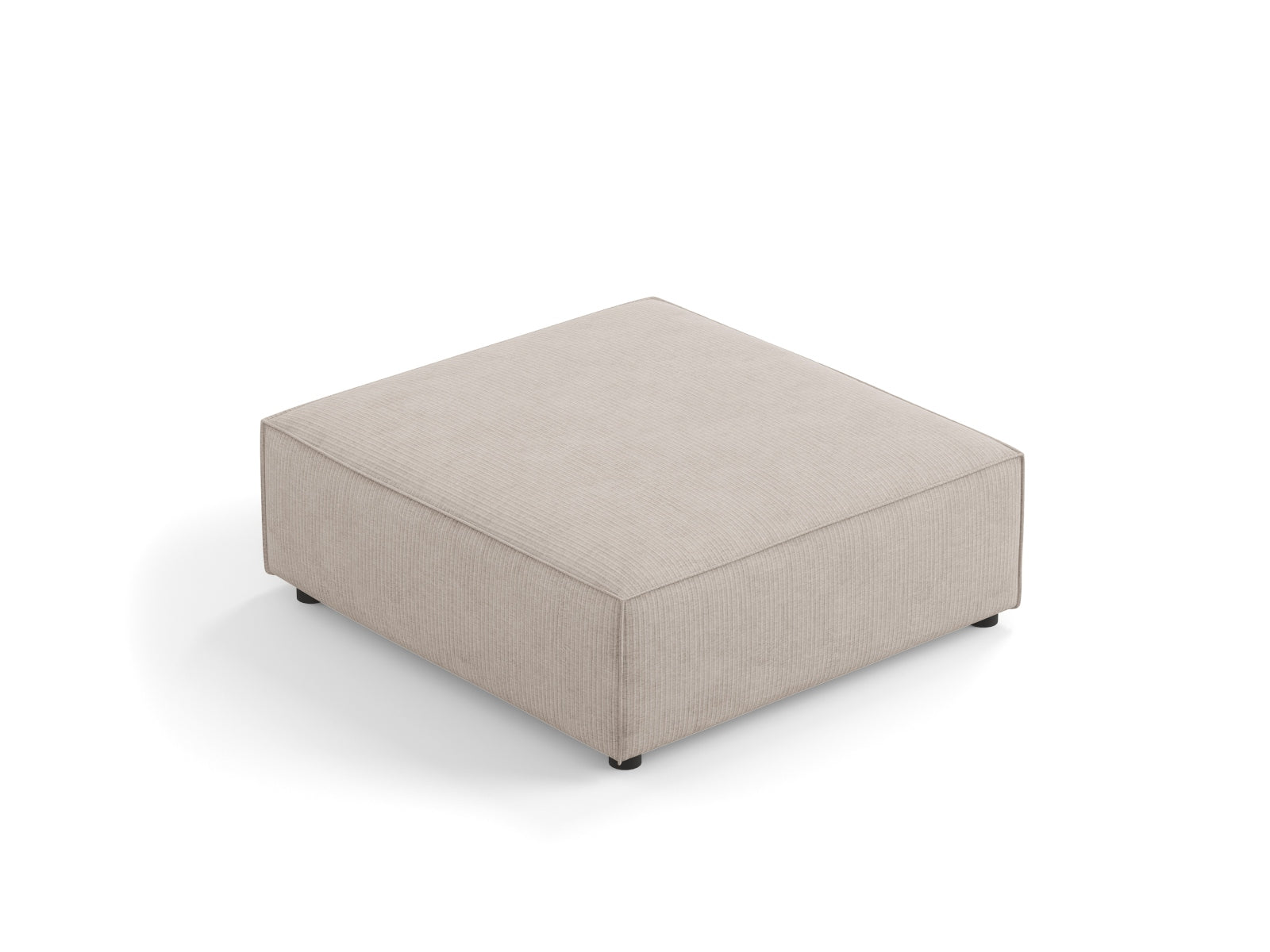 Arendal Pouf 1 Sitz in Dark Beige präsentiert im Onlineshop von KAQTU Design AG. Pouf ist von Cosmopolitan Design