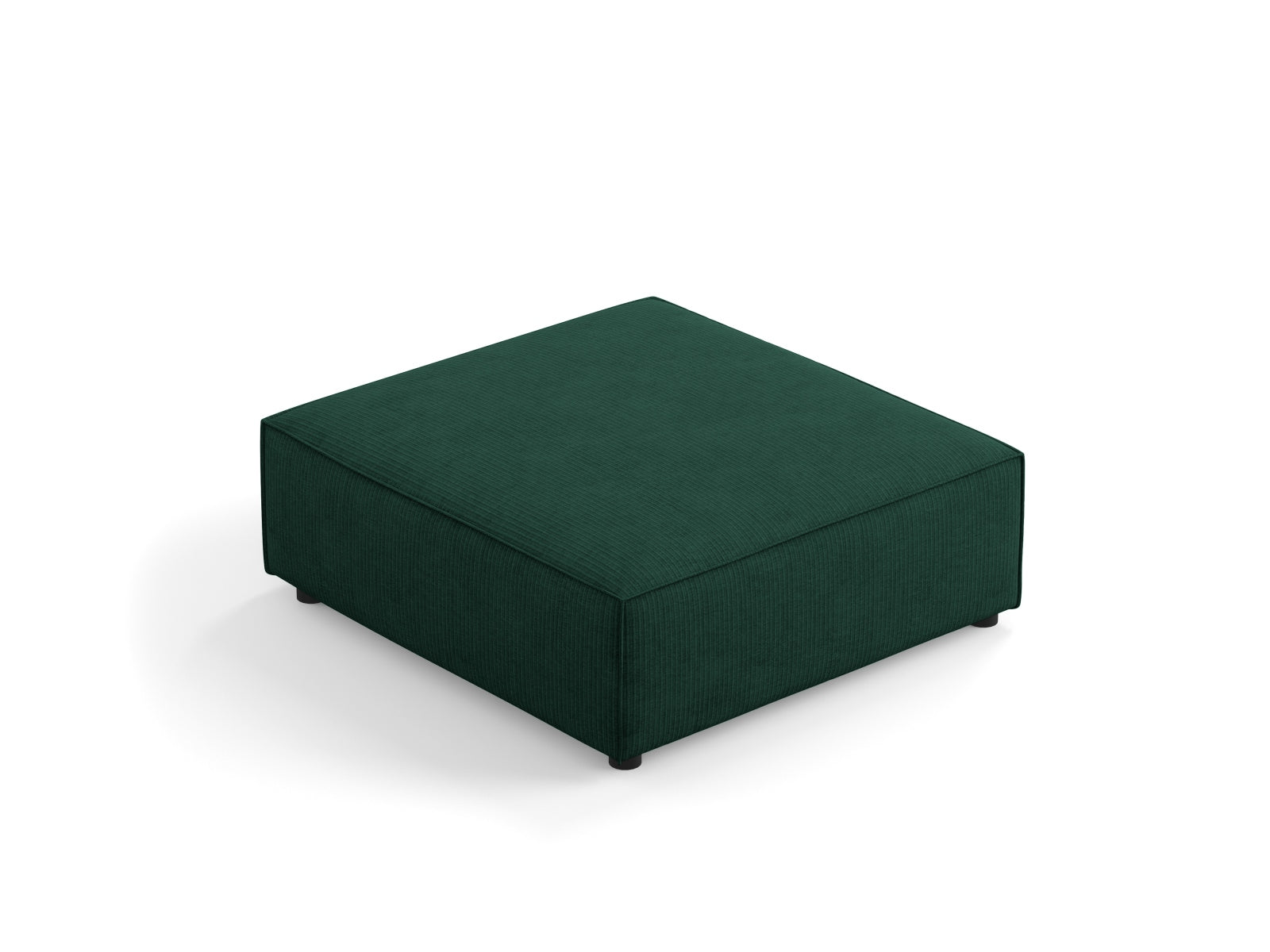 Arendal Pouf 1 Sitz in Bottle Green präsentiert im Onlineshop von KAQTU Design AG. Pouf ist von Cosmopolitan Design