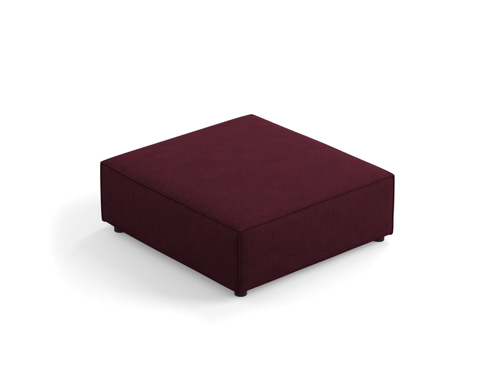 Arendal Pouf 1 Sitz in Ruby präsentiert im Onlineshop von KAQTU Design AG. Pouf ist von Cosmopolitan Design
