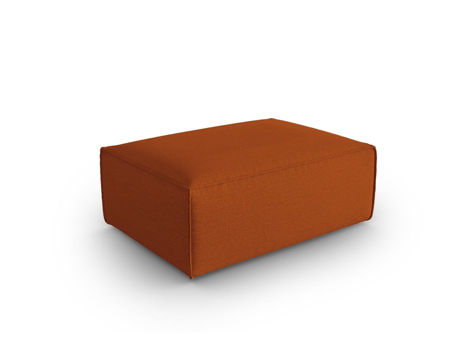 Mackay Pouf 1 Sitzer in Terracotta präsentiert im Onlineshop von KAQTU Design AG. Modulares Sofa ist von Cosmopolitan Design