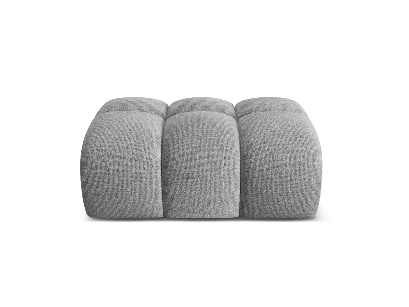 1-Sitzer Pouf Treno in Light Grey-Eden präsentiert im Onlineshop von KAQTU Design AG. Pouf ist von Cosmopolitan Design