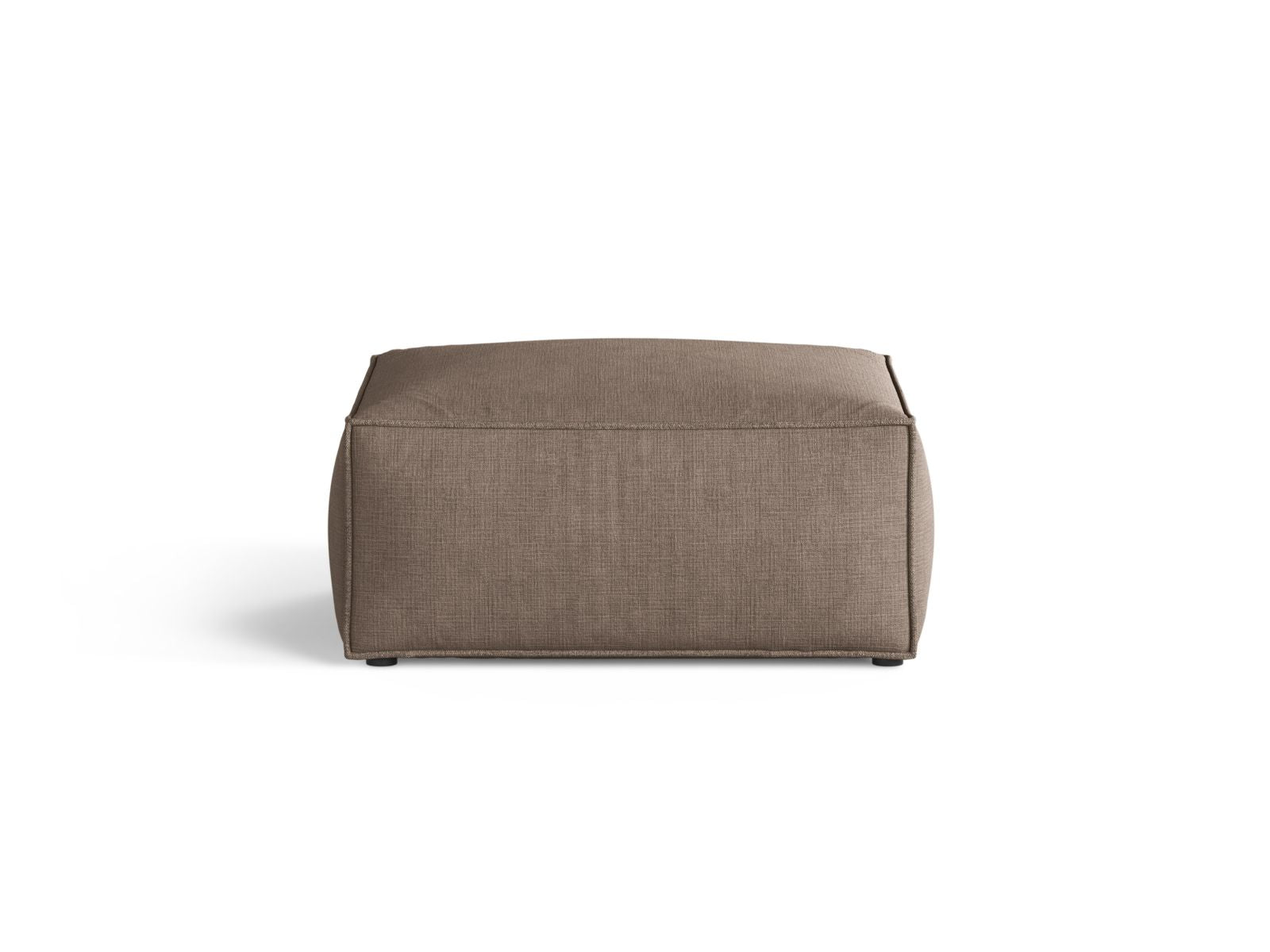 1-Sitzer Pouf Aveiro in Cappuccino-Liberty präsentiert im Onlineshop von KAQTU Design AG. Pouf ist von Cosmopolitan Design