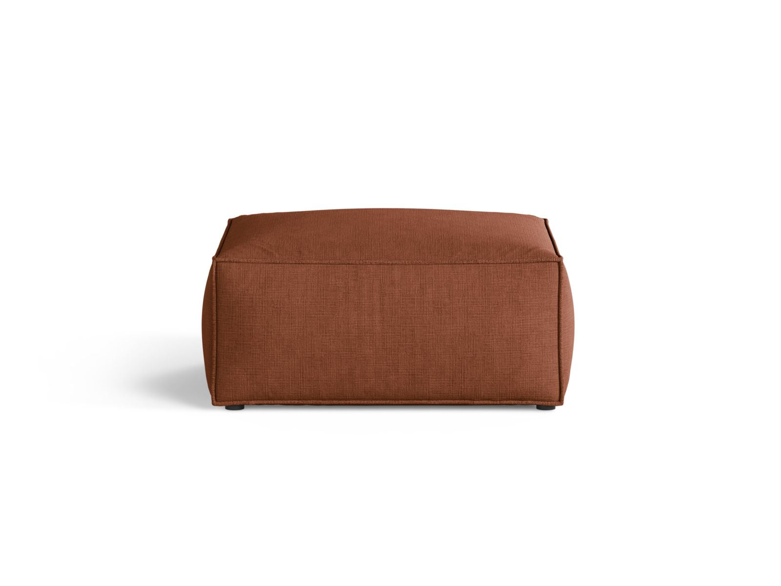 1-Sitzer Pouf Aveiro in Brick-Liberty präsentiert im Onlineshop von KAQTU Design AG. Pouf ist von Cosmopolitan Design